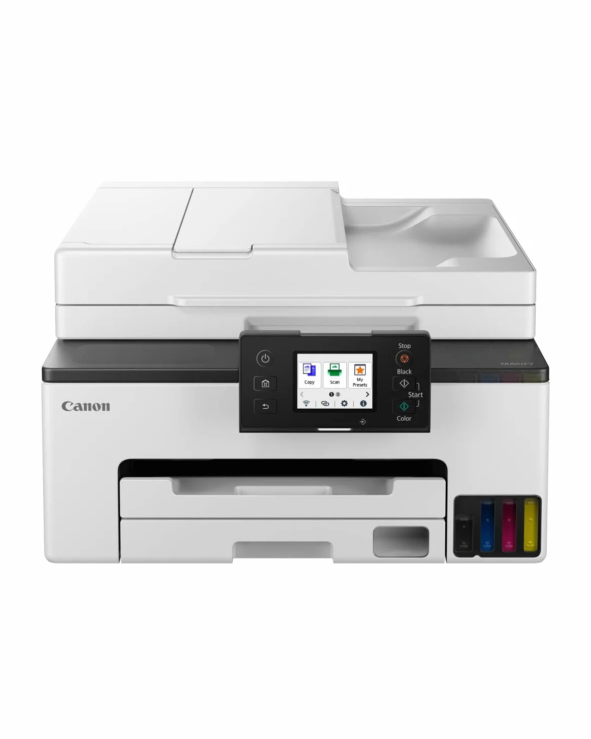Canon MAXIFY GX2050 Imprimante A4 Couleur Jet d'encre MegaTant Tout-en-Un sans Fil Wi-Fi Ethernet USB