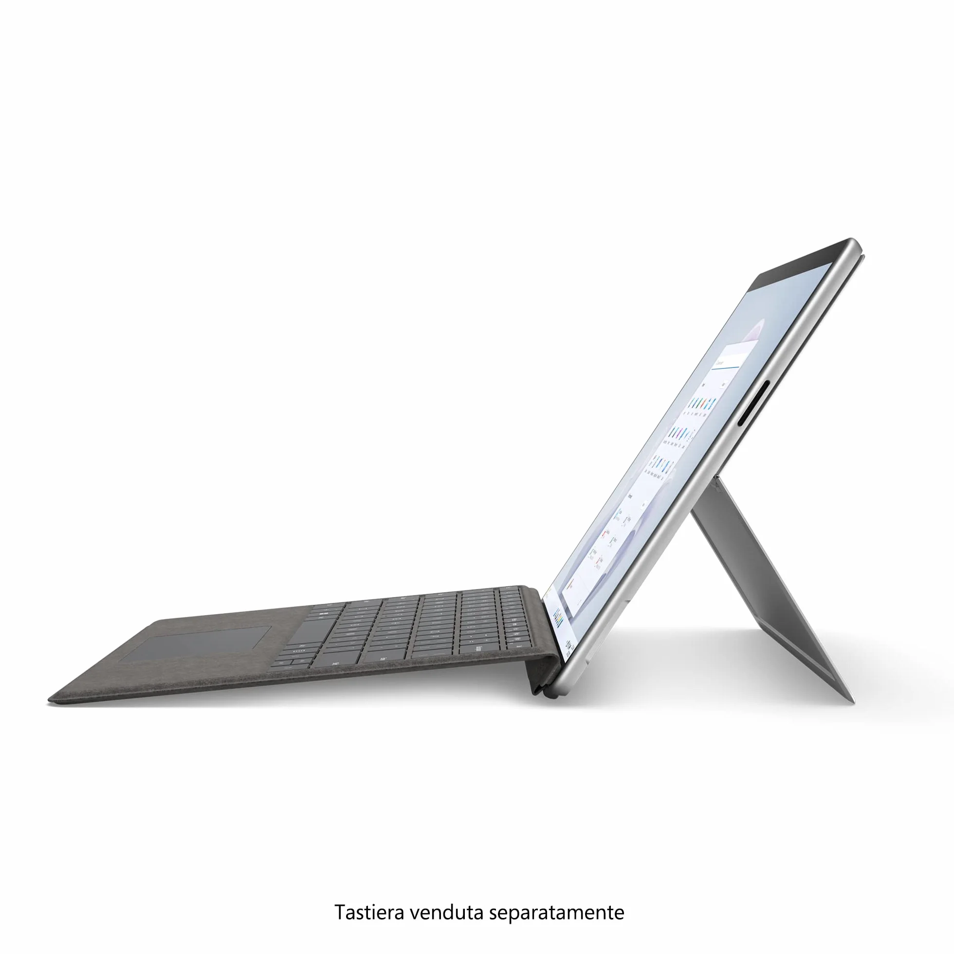 Microsoft Surface Pro 9 Wifi Ordinateur Portable 13" Tactile 16 Go RAM 256 Go SSD Intel EVO Core i5 Platine Reconditionné