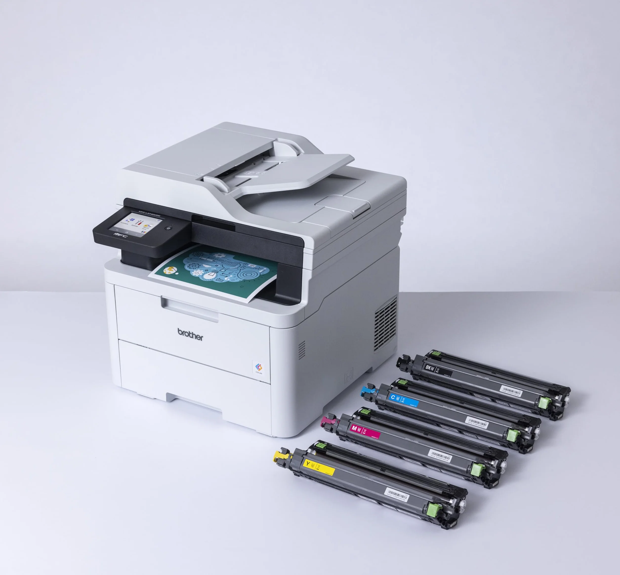 Brother MFC-L3740CDW Imprimante Multifonction Couleur 4 en 1 Wi-Fi LAN Recto Verso