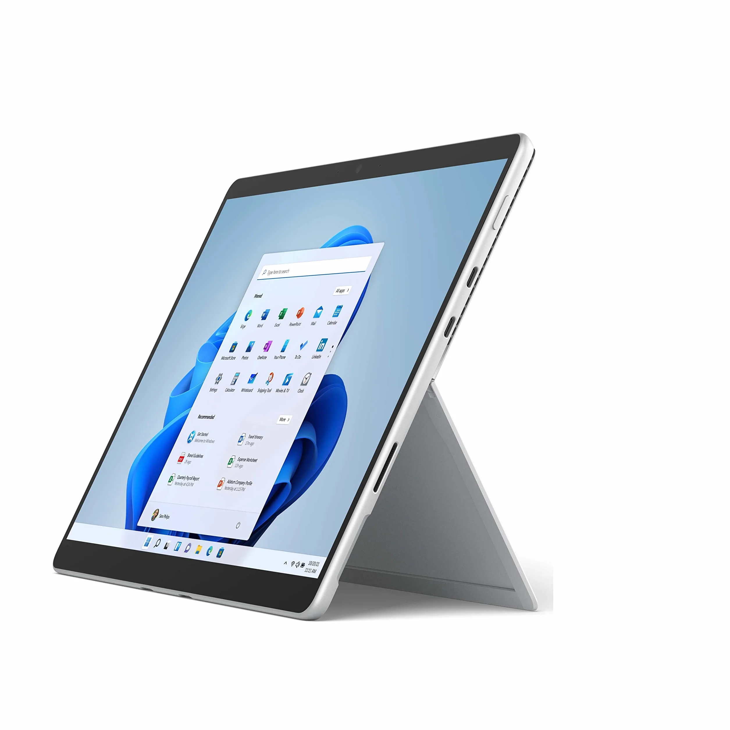 Microsoft Surface Pro 8 Ordinateur Portable 13'' Tactile 8 Go RAM 128 Go SSD Intel Core i5 Windows 11 Platine Reconditionné