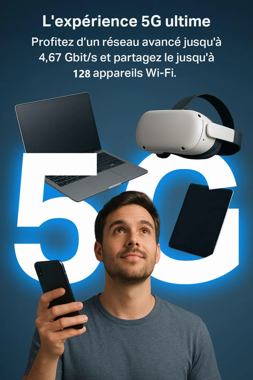 TP-Link Archer NX600 Routeur 5G WiFi 6 AX3600Mbps, 2,5G Port Ethernet, MU-MIMO, Bi-Bande, Déverrouillé