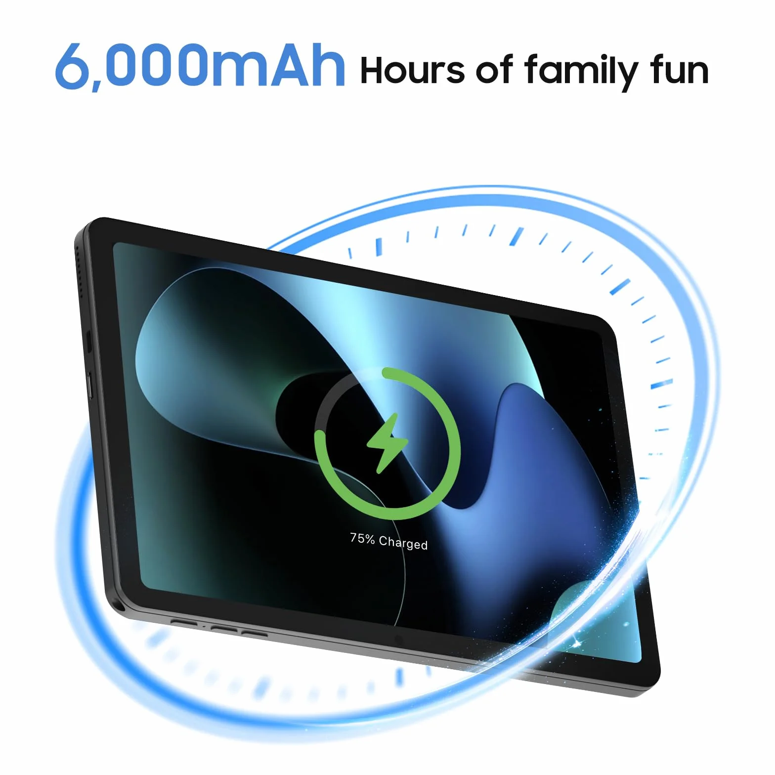 Tablette Android 15 Écran HD 10 Pouces Octa-Core 8 Go RAM 128 Go ROM 6000 mAh Vert