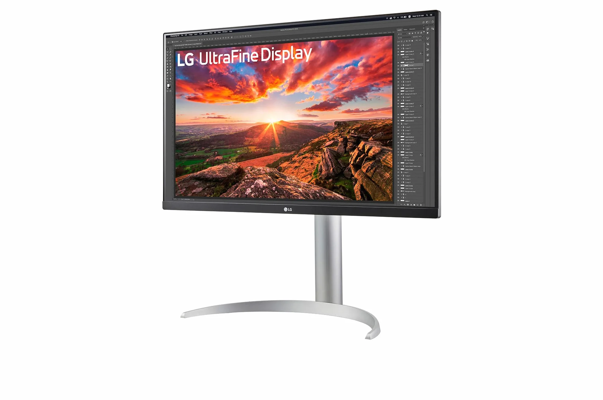 LG Ultrafine 27UP850K-W Ecran PC 4K 27" IPS UHD 3840x2160 5ms GtG 60Hz DisplayHDR 400 DCI-P3 95%