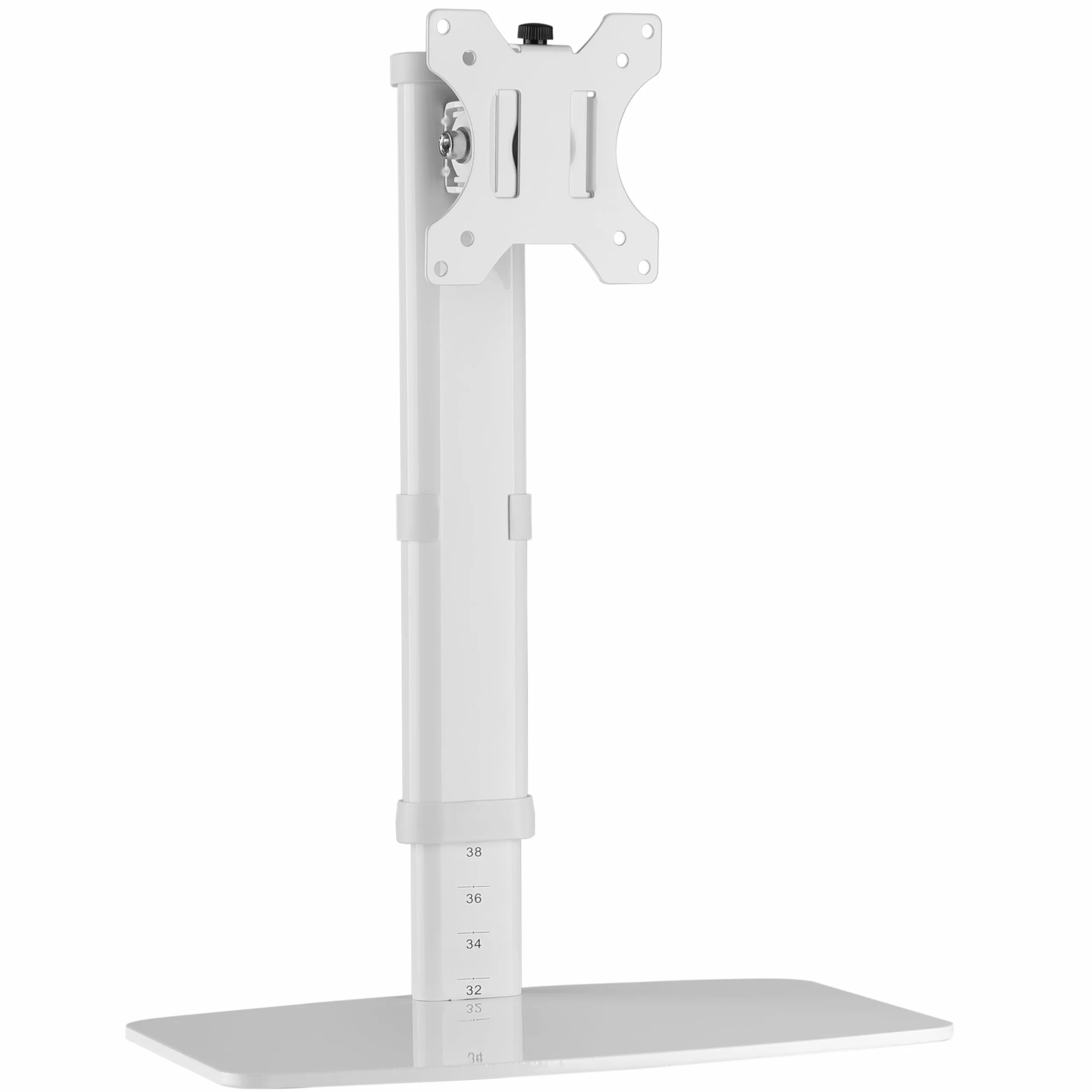 RICOO TS6811 Support Écran PC 13-27 Pouces Orientable Inclinable Rotatif Universel Hauteur réglable VESA 75x75 100x100