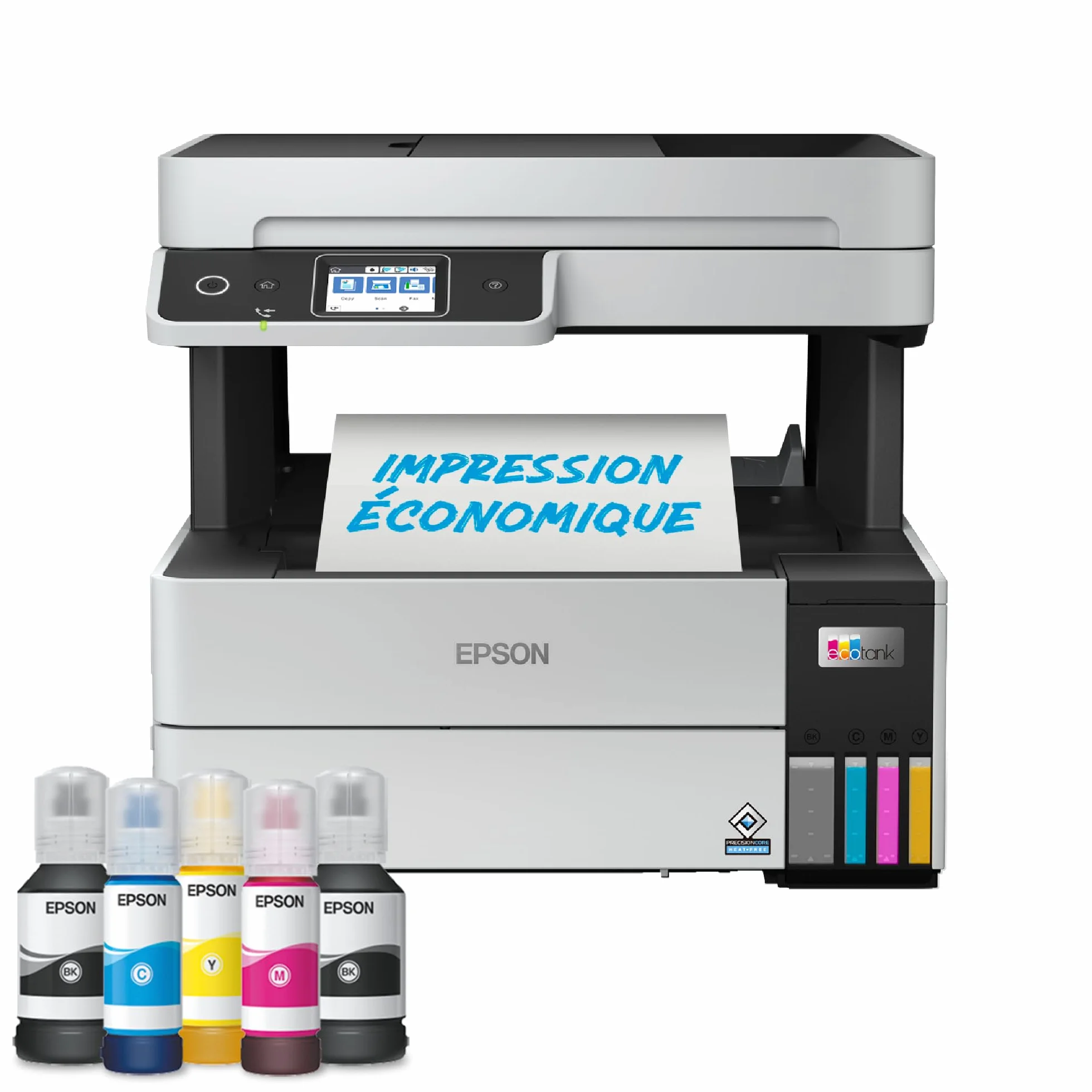 Epson EcoTank ET-5170 Imprimante Multifonction A4 Wi-Fi Ethernet Recto Verso Écran Tactile ADF