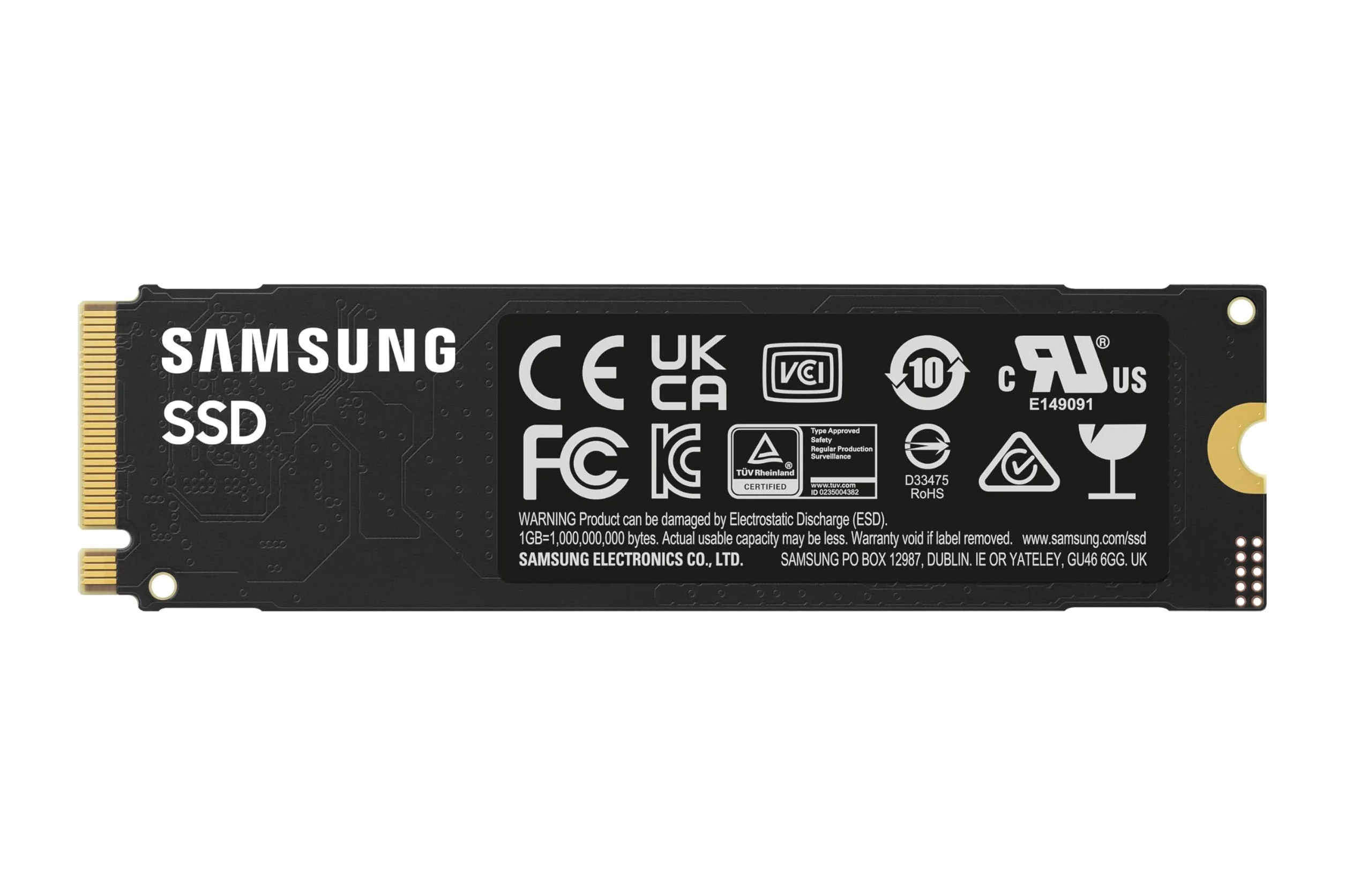 Samsung SSD Interne 990 EVO Plus, 2 To, NVMe 2.0 PCIe 4.0 x 4 / 5.0x2, Vitesse de lecture 7250 Mo/s