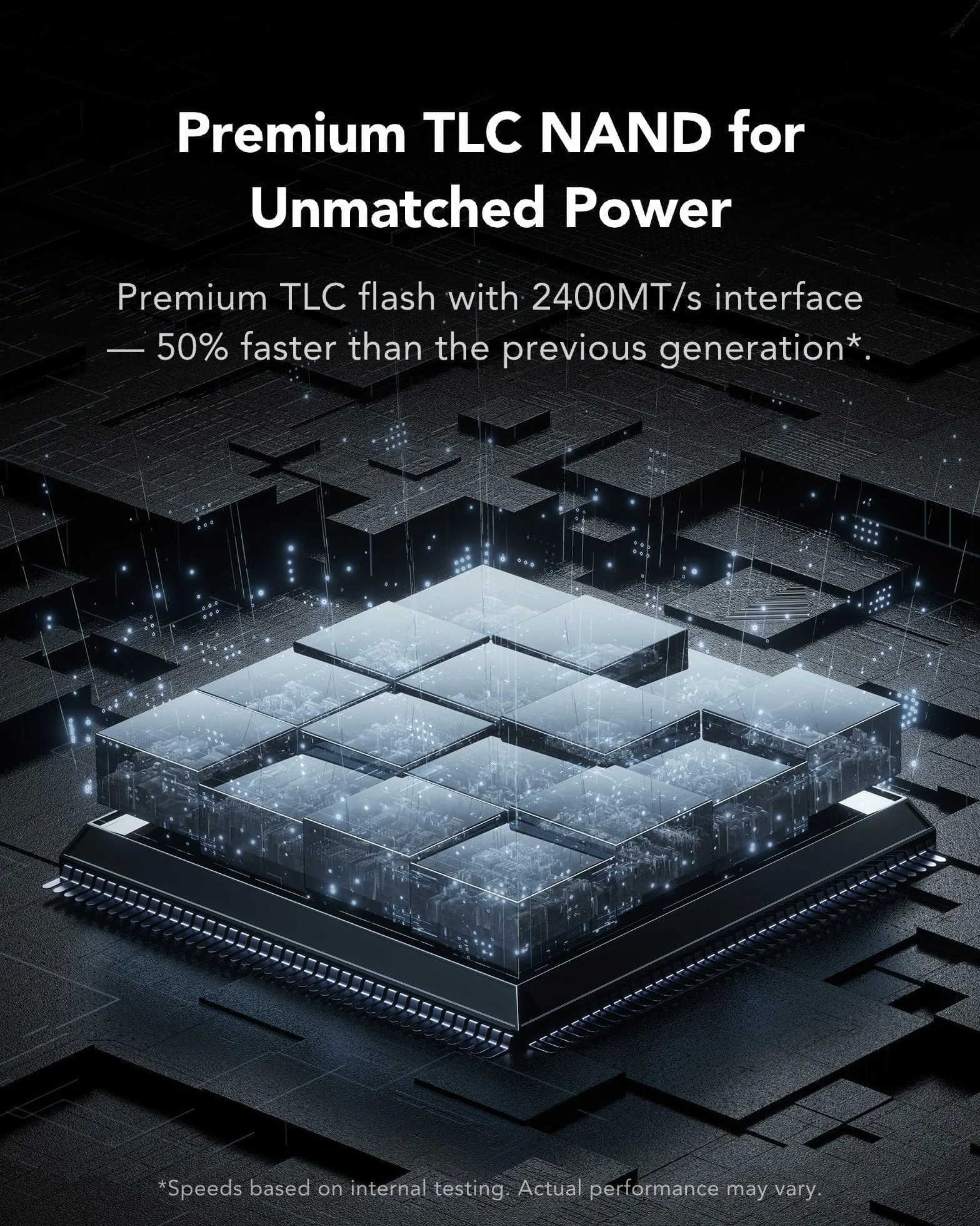 Lexar ARES SSD 1To M.2 2280 PCIe Gen4x4 NVMe Interne Jusqu'à 7400 Mo/s Lecture 6500 Mo/s Écriture pour PS5 PC