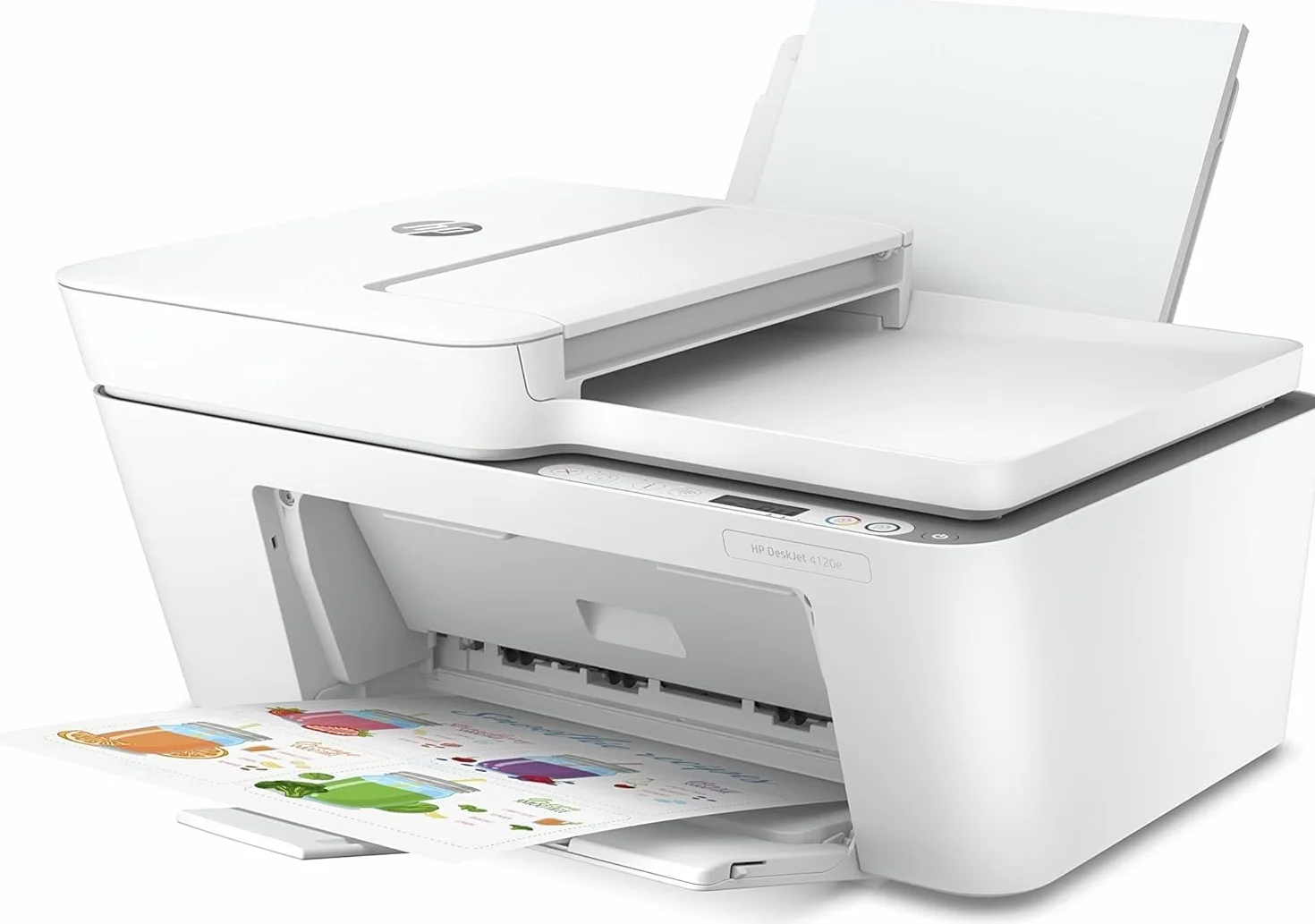 HP DeskJet 4120e Imprimante tout en un Jet d'encre couleur avec Scan, Impression, Wifi, Chargeur automatique de documents