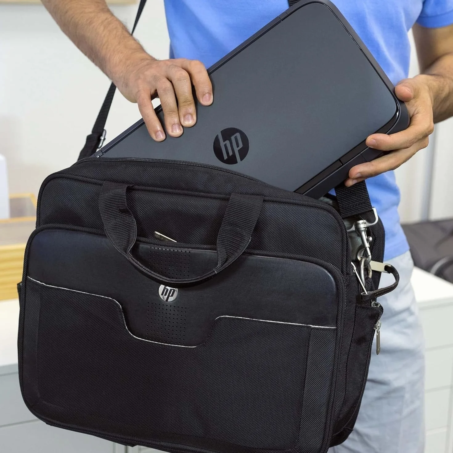 HP OfficeJet 250 Imprimante Tout-en-Un Portable, Impression Copie Numérisation 600 dpi, Wi-Fi USB, Noire