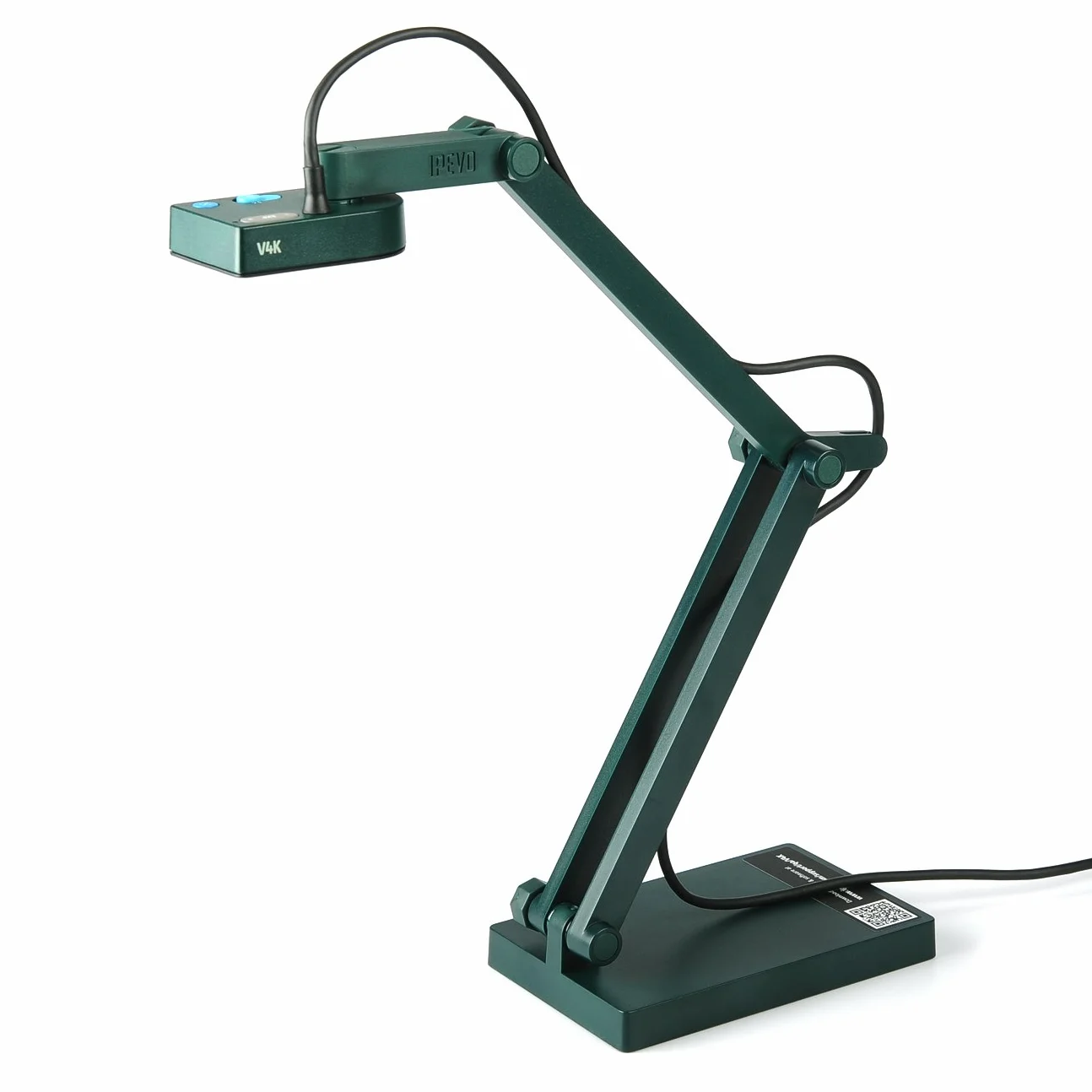 IPEVO V4K 8MP Caméra de documents USB ultra haute définition pour Mac OS, Windows, Chromebook