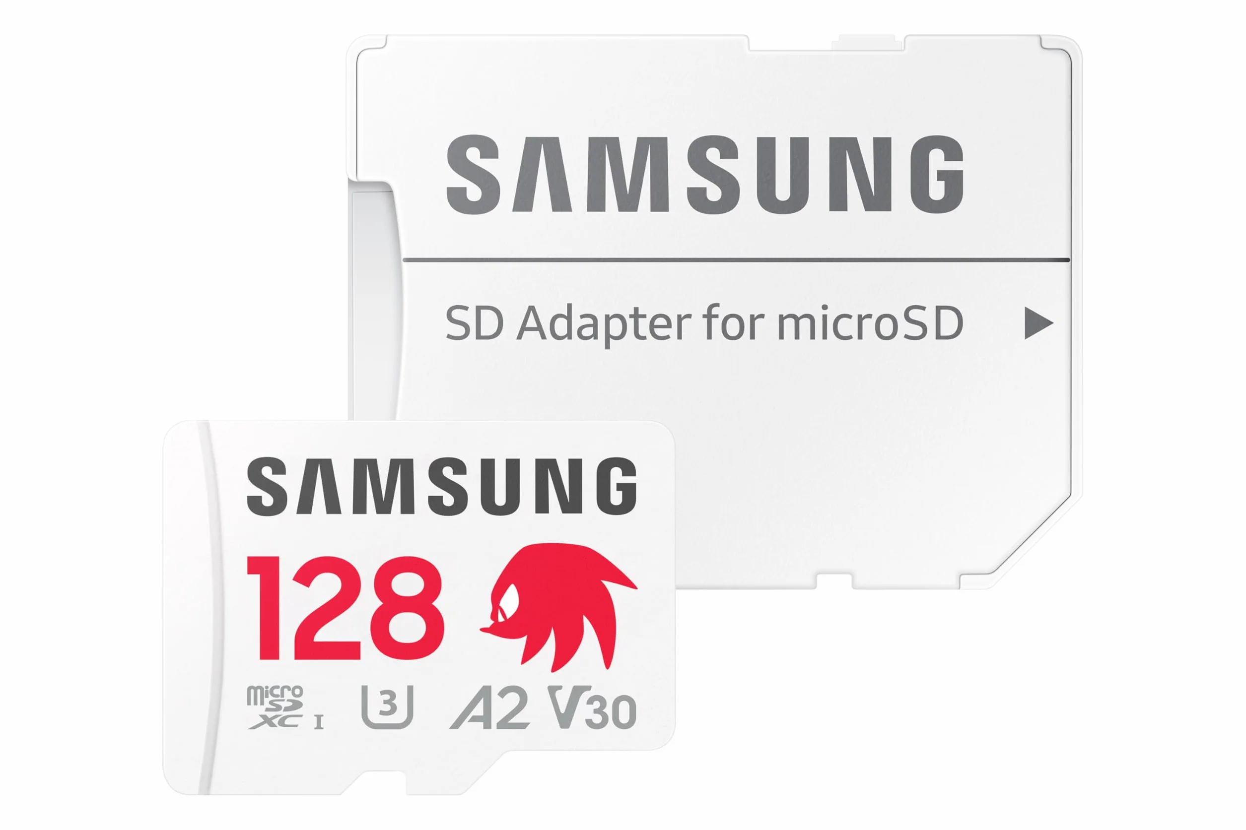 Samsung Carte mémoire microSDXC Sonic Pro Plus 128 Go UHS-I 180 Mo/s avec Adaptateur SD