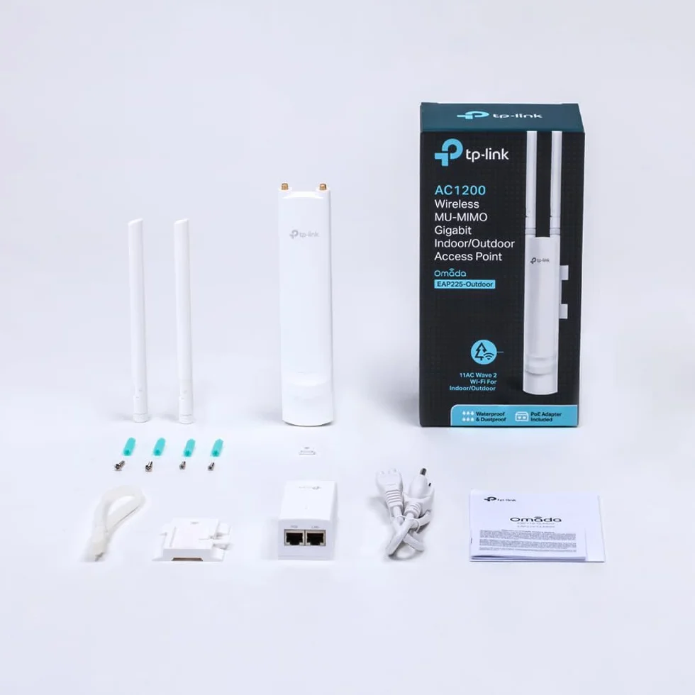 TP-Link Omada EAP225-Outdoor Point d'accès WiFi 5 AC1200 extérieur IP65