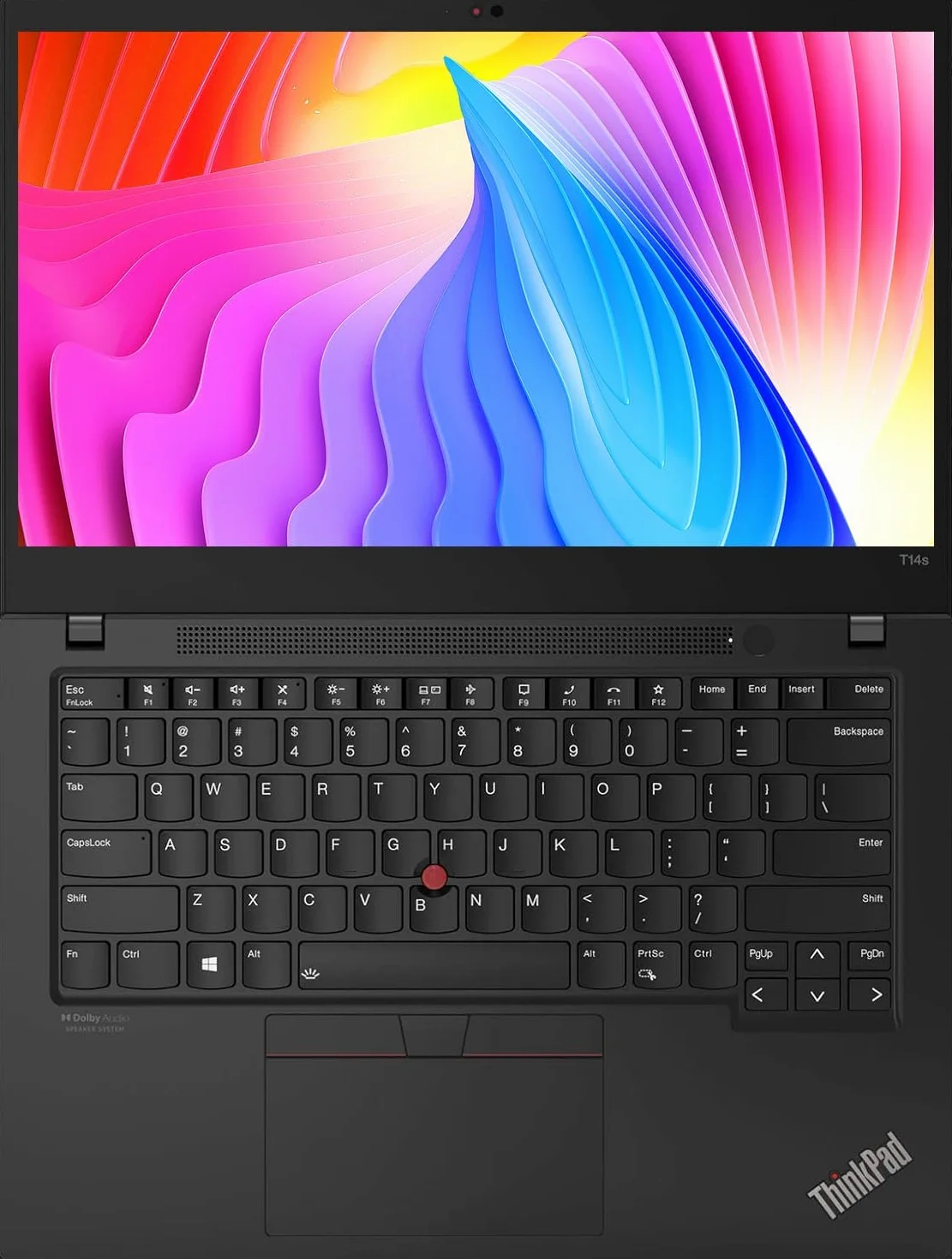 Lenovo ThinkPad T14s Gen 2 Ordinateur Portable Professionnel 14 Pouces FHD Intel Core i7-1185G7 32 Go RAM 512 Go SSD Windows 11 Pro Reconditionné