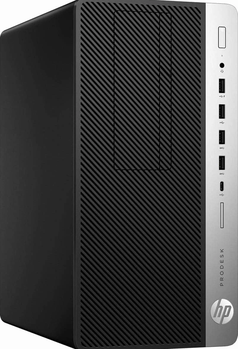 HP ProDesk 600 G3 Mini-Tour Ordinateur de Bureau, Intel Pentium G4400, 8 Go RAM, 256 Go SSD, WiFi, Bluetooth, Windows 11 Pro (reconditionné)