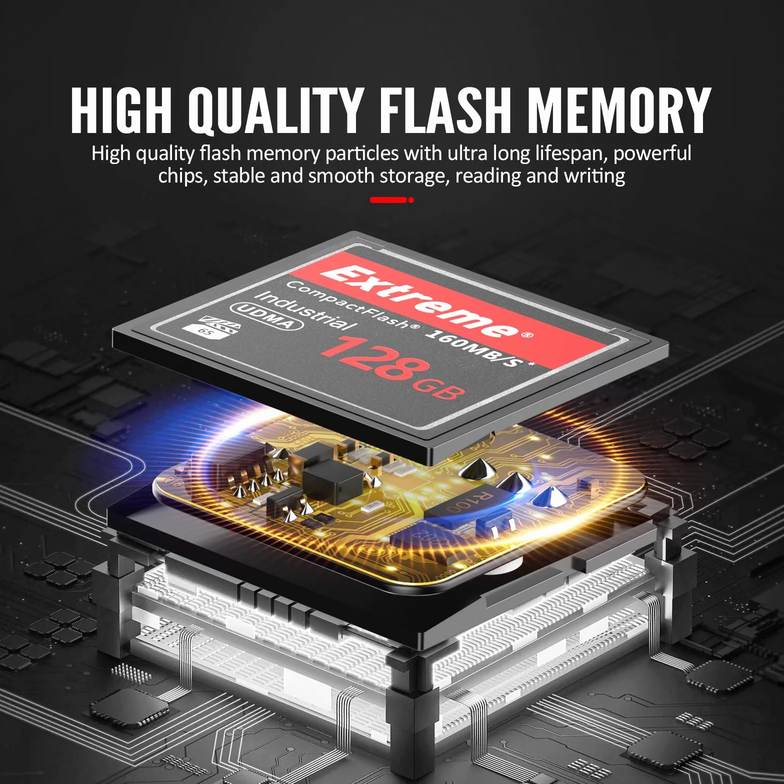 Carte Compact Flash 64G pour Appareil Photo Numérique