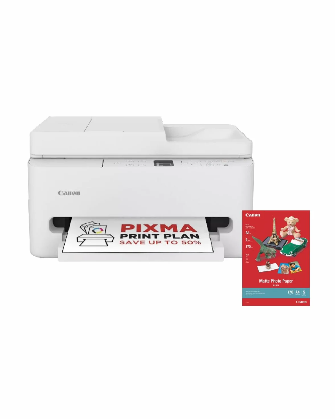 Canon PIXMA TS7550i Imprimante Multifonction Jet d'Encre Wi-Fi A4 Recto Verso