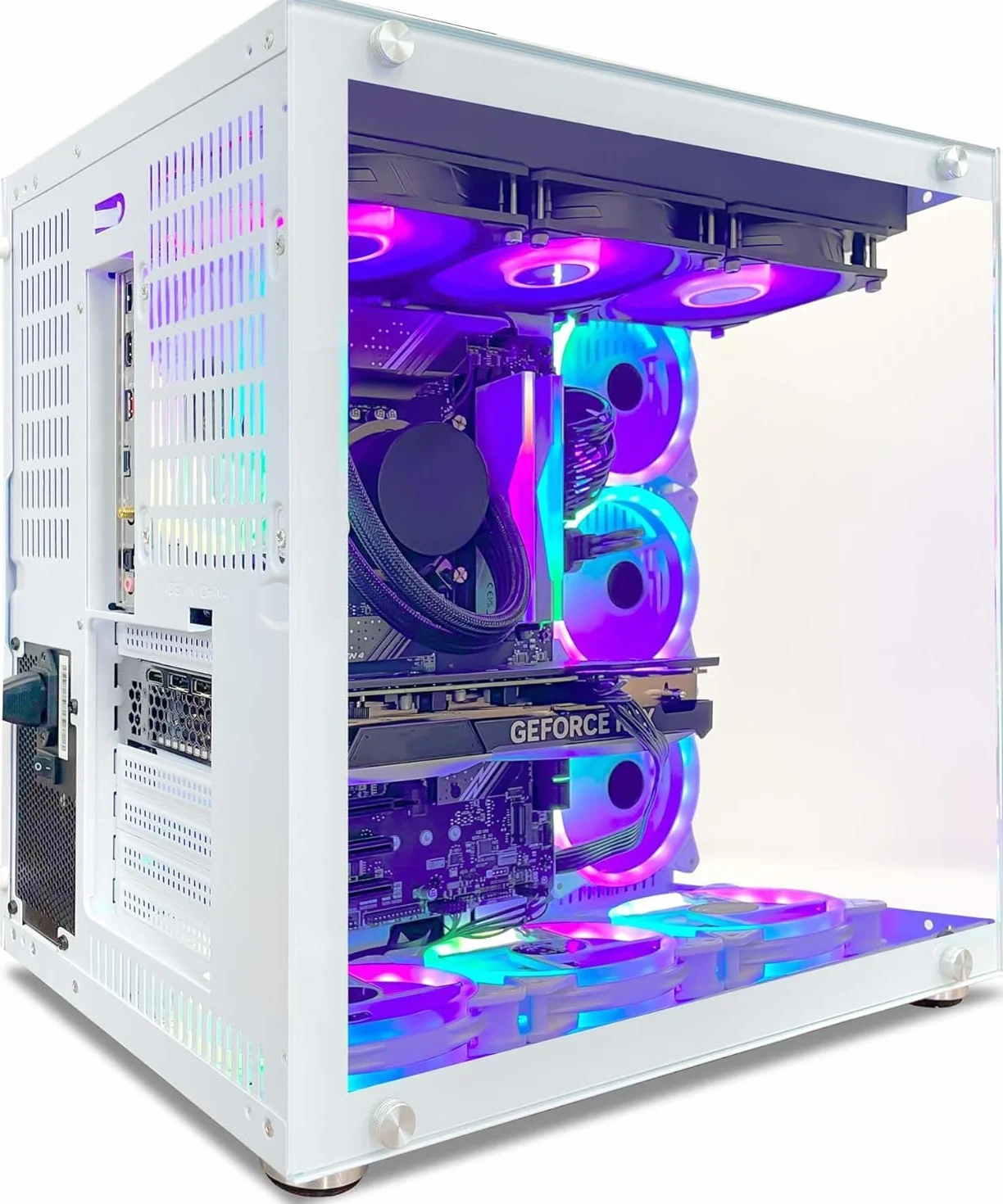 PC Gamer Intel Core i7-12700KF NVIDIA RTX 5070 12 Go RAM DDR4 32 Go RGB SSD 1 To WiFi Watercooling W11