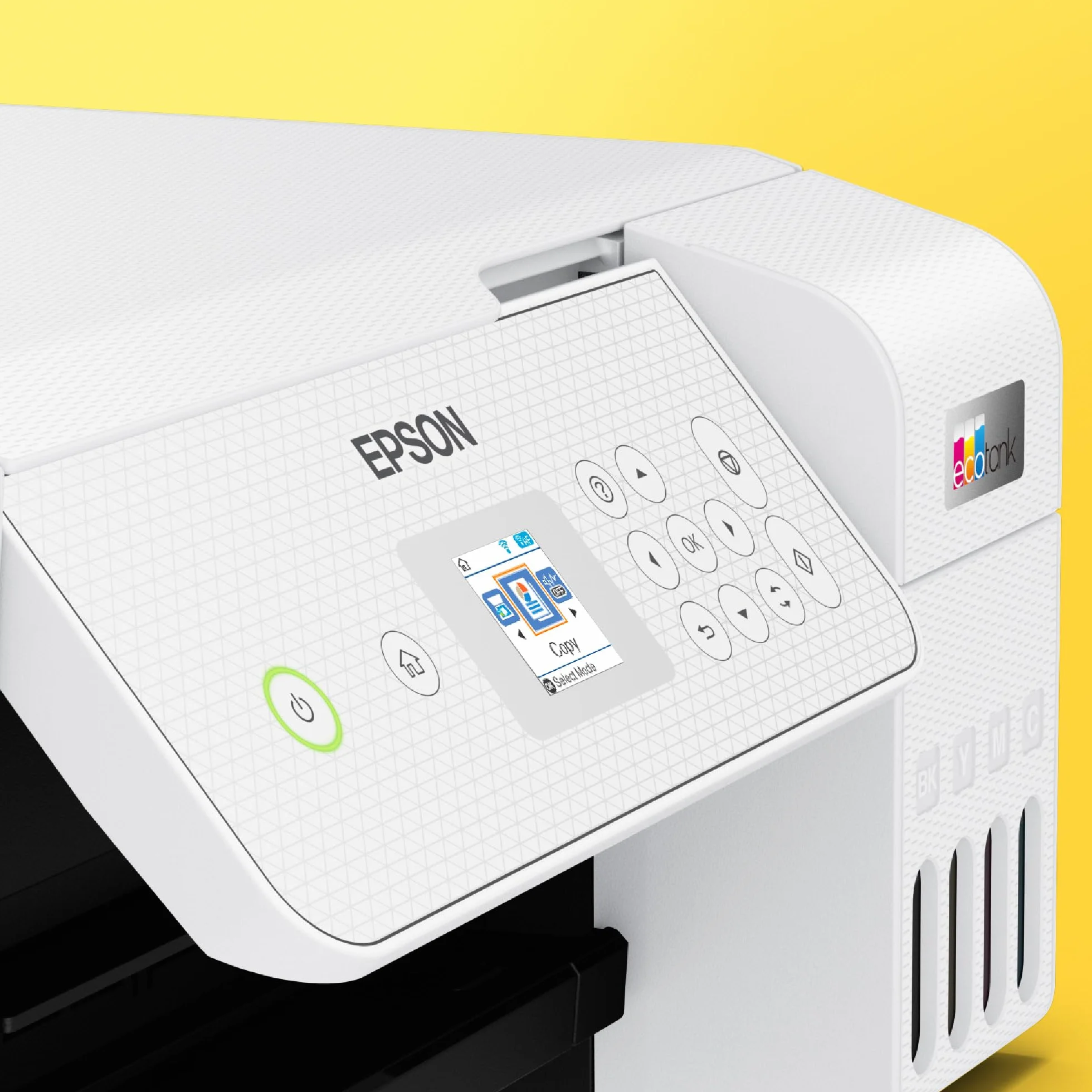 Epson EcoTank ET-2876 Imprimante A4 Wi-Fi Réservoir d'encre Copie Numérisation Écran LCD 3,7cm