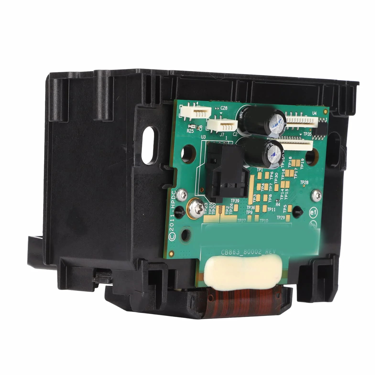 Kit de Remplacement Tête d'impression pour HP Officejet 6600 6100 6700 7110 7510 7512 7610 7612, Pièces de Rechange Imprimante Abs