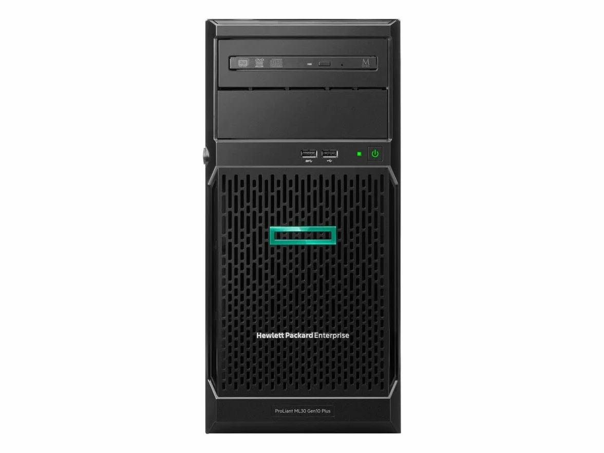 HP ProLiant ML30 Gen10 Plus Serveur Tour 4U Xeon E-2314 2,8 GHz 16 Go SATA Hot-Swap 3,5"