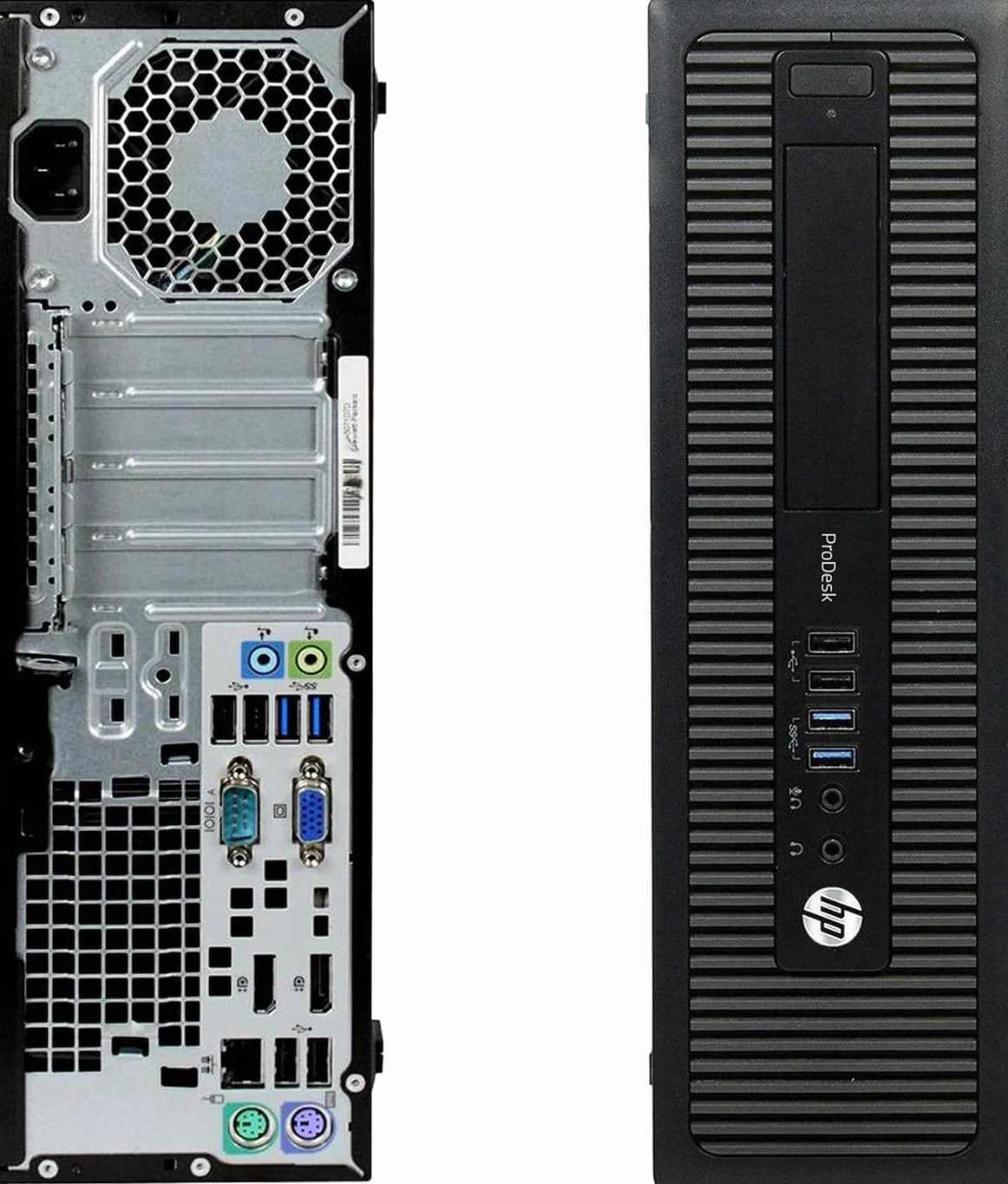 HP ProDesk 600 G2 SFF Ordinateur de bureau Intel Core i5-6500 8 Go RAM SSD 256 Go WiFi Bluetooth Windows 11 Pro Reconditionné