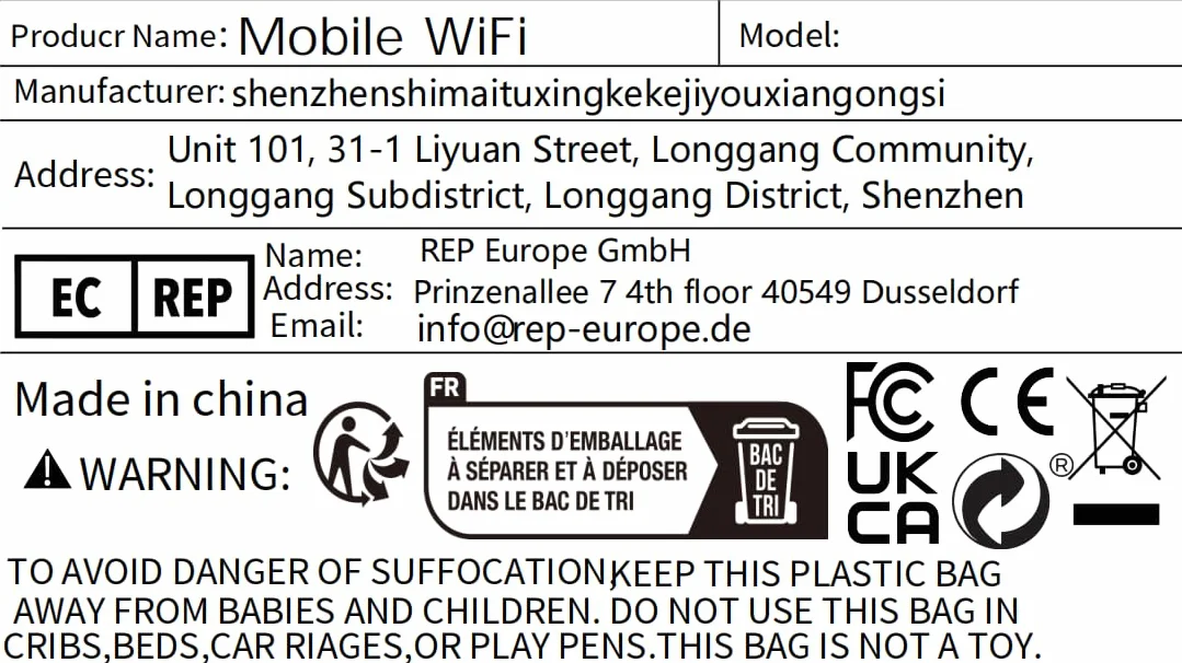 Routeur 5G Portable WiFi 6 SIM Déverrouillé Batterie 3000mAh 28 Appareils WPA3 Nano SIM Pocket WiFi Voyage