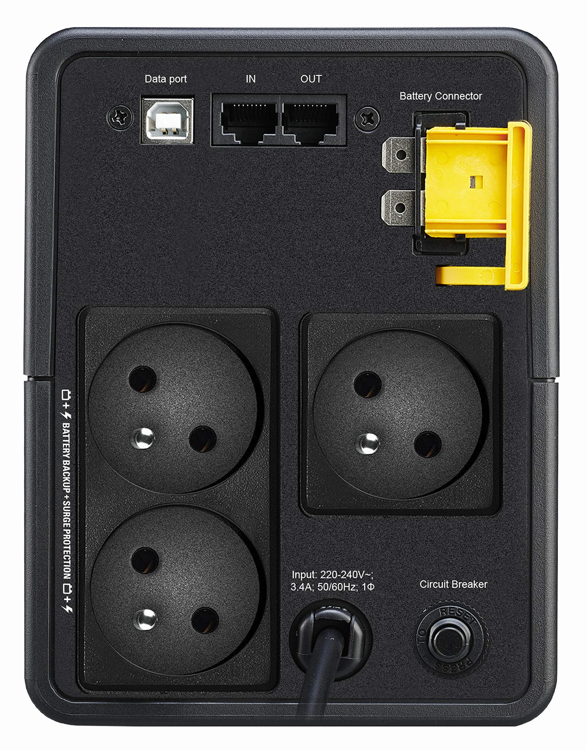 APC Back UPS 750VA BX750MI-FR Onduleur avec AVR Protection Contre Les Surtensions Noir