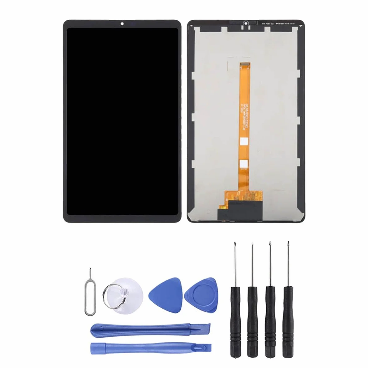 Visiodirect Ecran Complet Compatible Samsung Galaxy Tab A9 8.7" SM-X110 SM-X115 Noir
