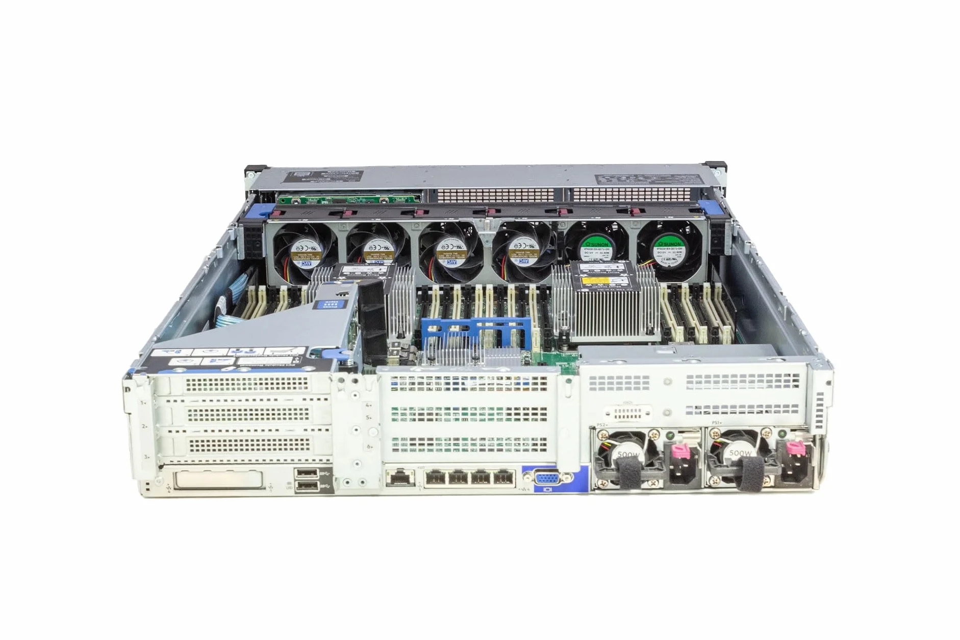 Serveur PROLIANT DL380 G10 SFF 2U 18 emplacements 2 x Intel Xeon Gold 6138 128 Go DDR4 4x960 Go SSD Ctrl Raid 100i 4xLAN1000 2x495W Windows Server 2022 Standard Reconditionné