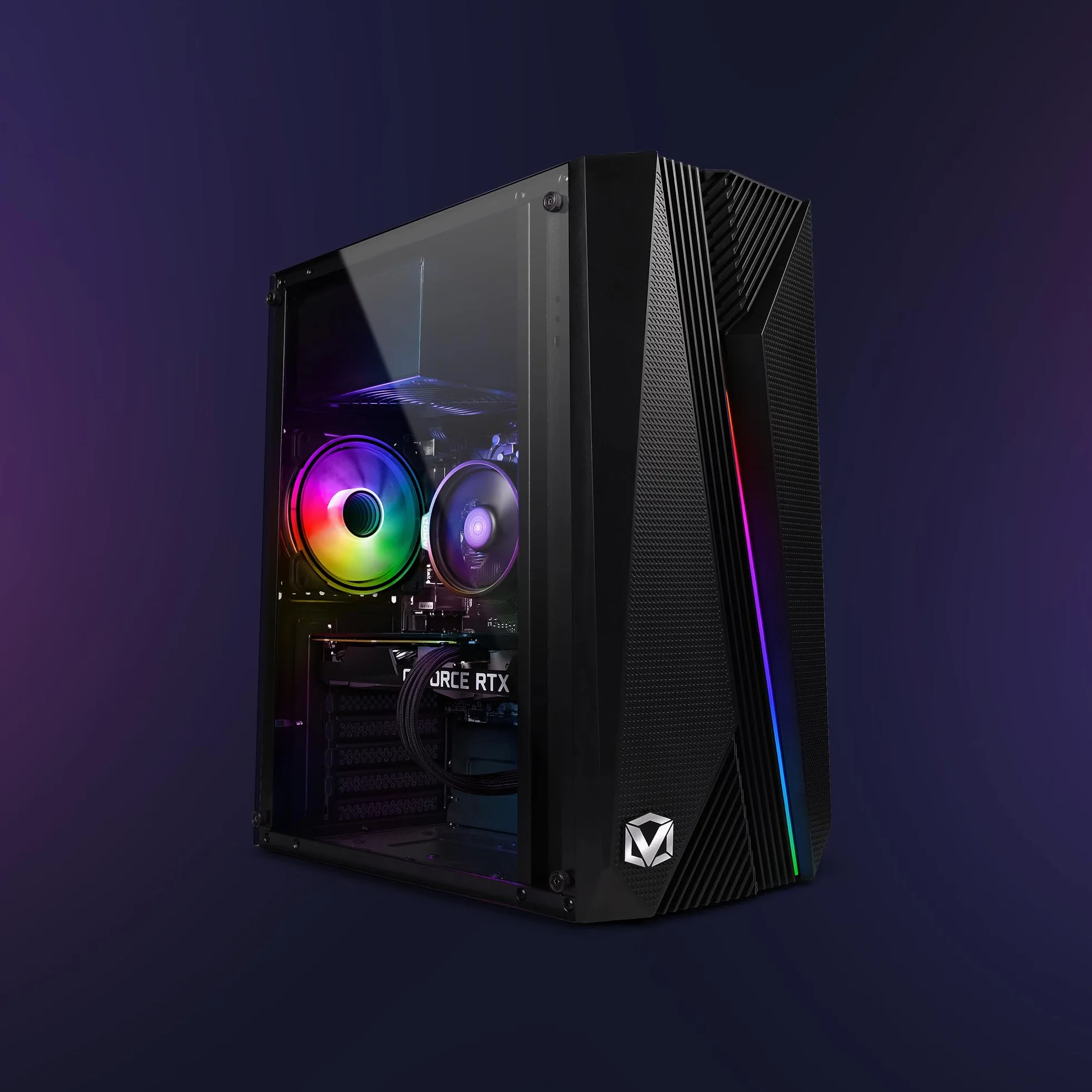 VIBOX I-28 PC Gamer 22" Écran AMD Ryzen 3 3200G Radeon Vega 8 16 Go RAM 500 Go SSD Windows 11 WiFi 6 Bluetooth 5.4