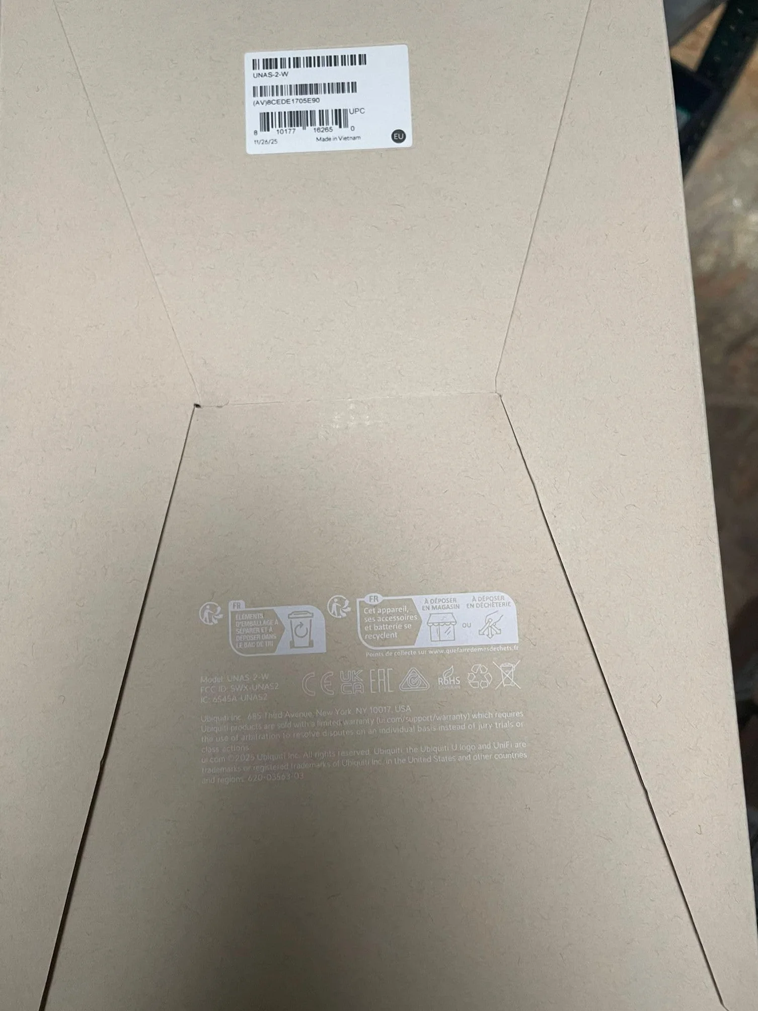 UbiQuiti UNAS-2-W