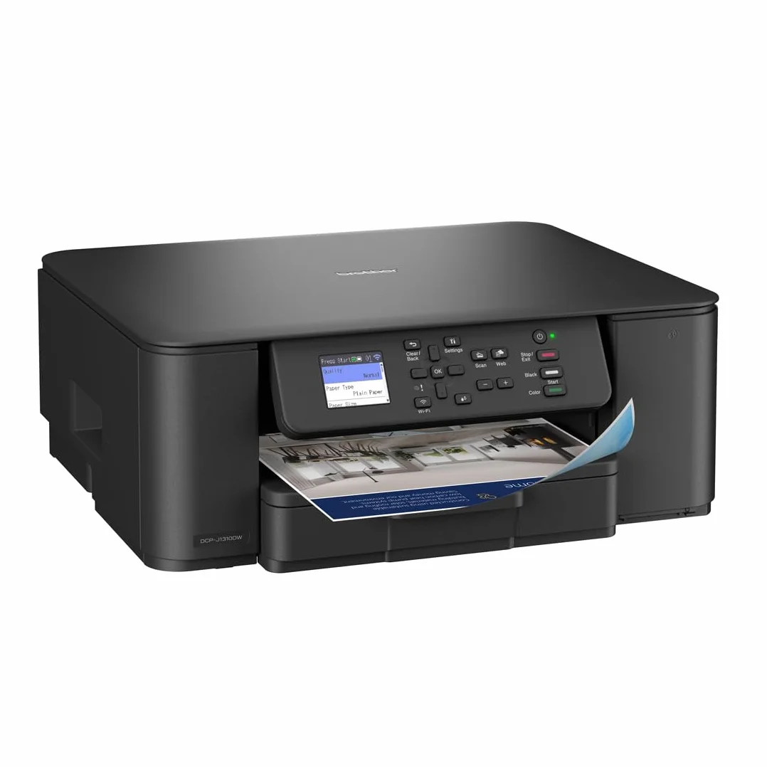 Brother DCP-J1310DW Imprimante Jet d'encre 3-en-1 sans Fil Compacte