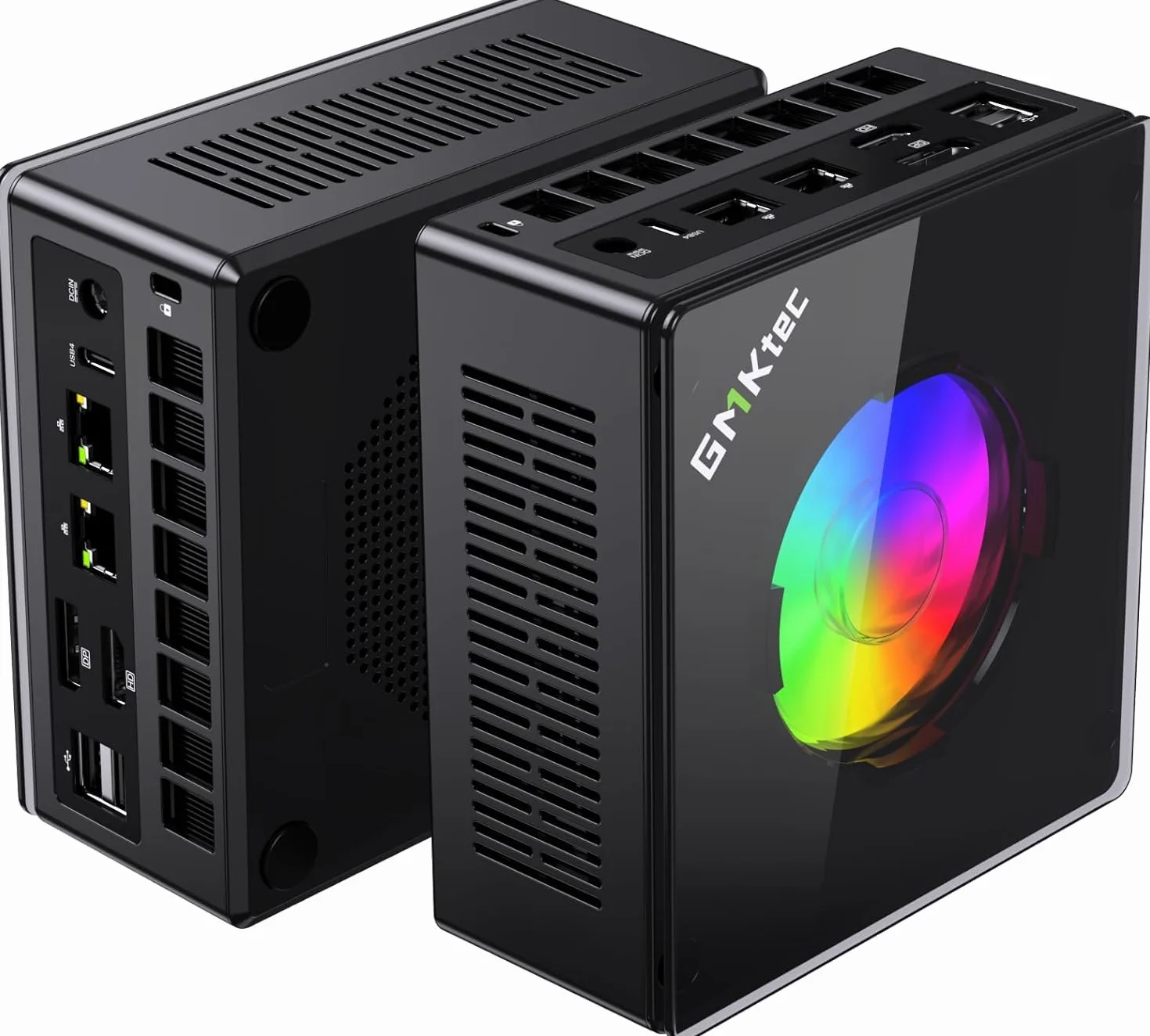 GMKtec K11 R9 8945HS Gaming Mini PC, 32GB DDR5 RAM, 2TB NVME SSD, Oculink, Dual 2.5GbE LAN