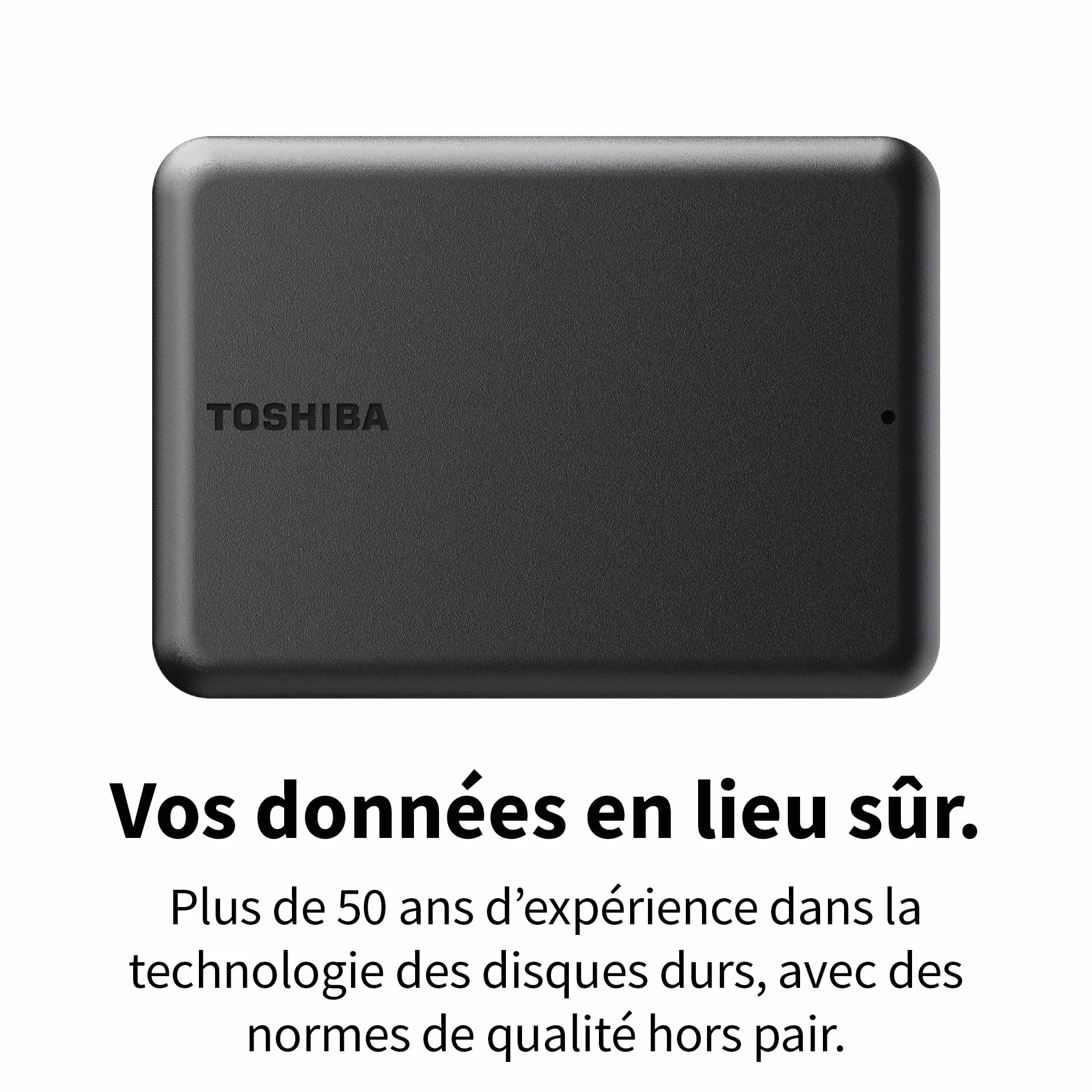 Toshiba Canvio Partner 1TB Disque Dur Externe Portable 2,5'' USB 3.2