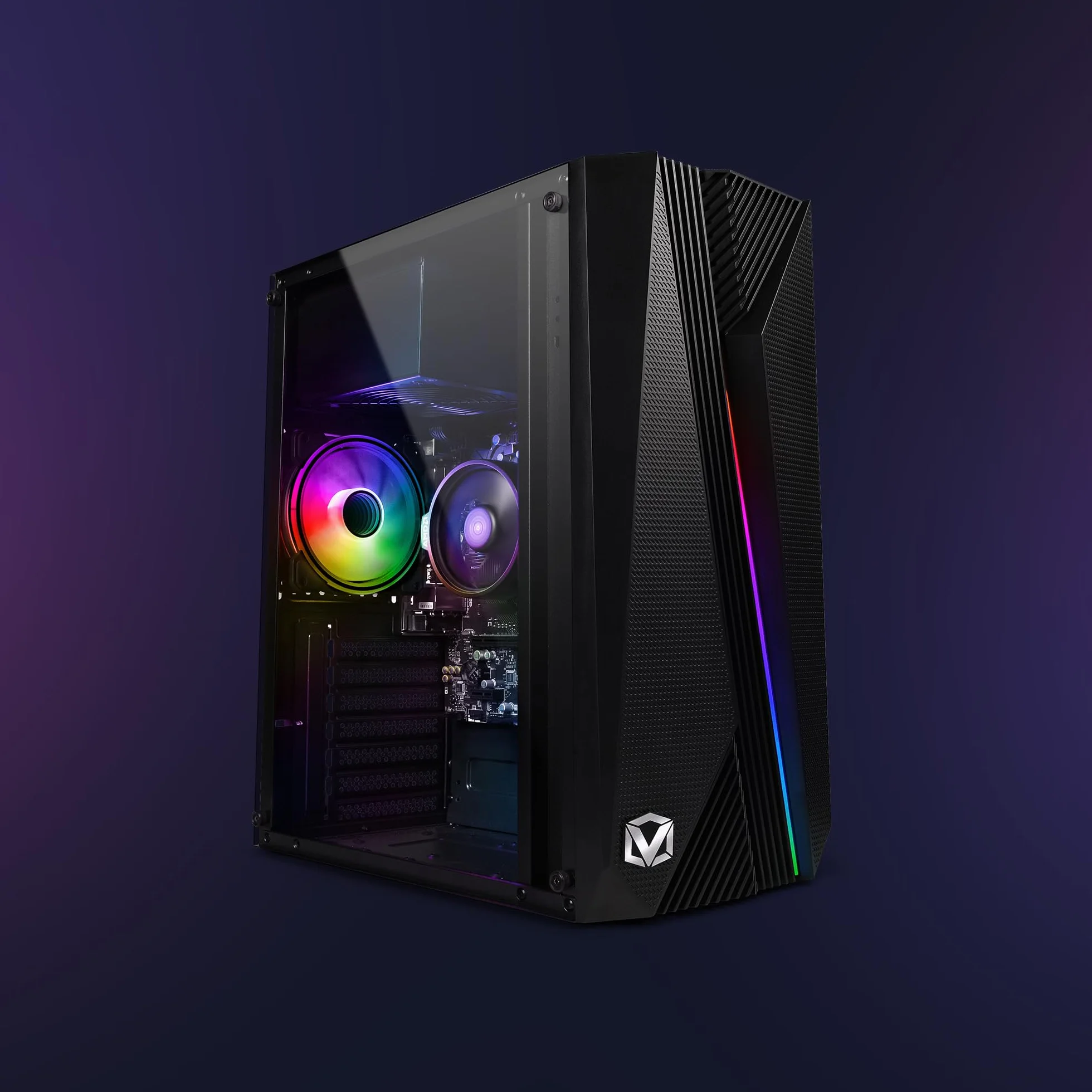 VIBOX I-28 PC Gamer 22" Écran AMD Ryzen 3 3200G Radeon Vega 8 16 Go RAM 500 Go SSD Windows 11 WiFi 6 Bluetooth 5.4