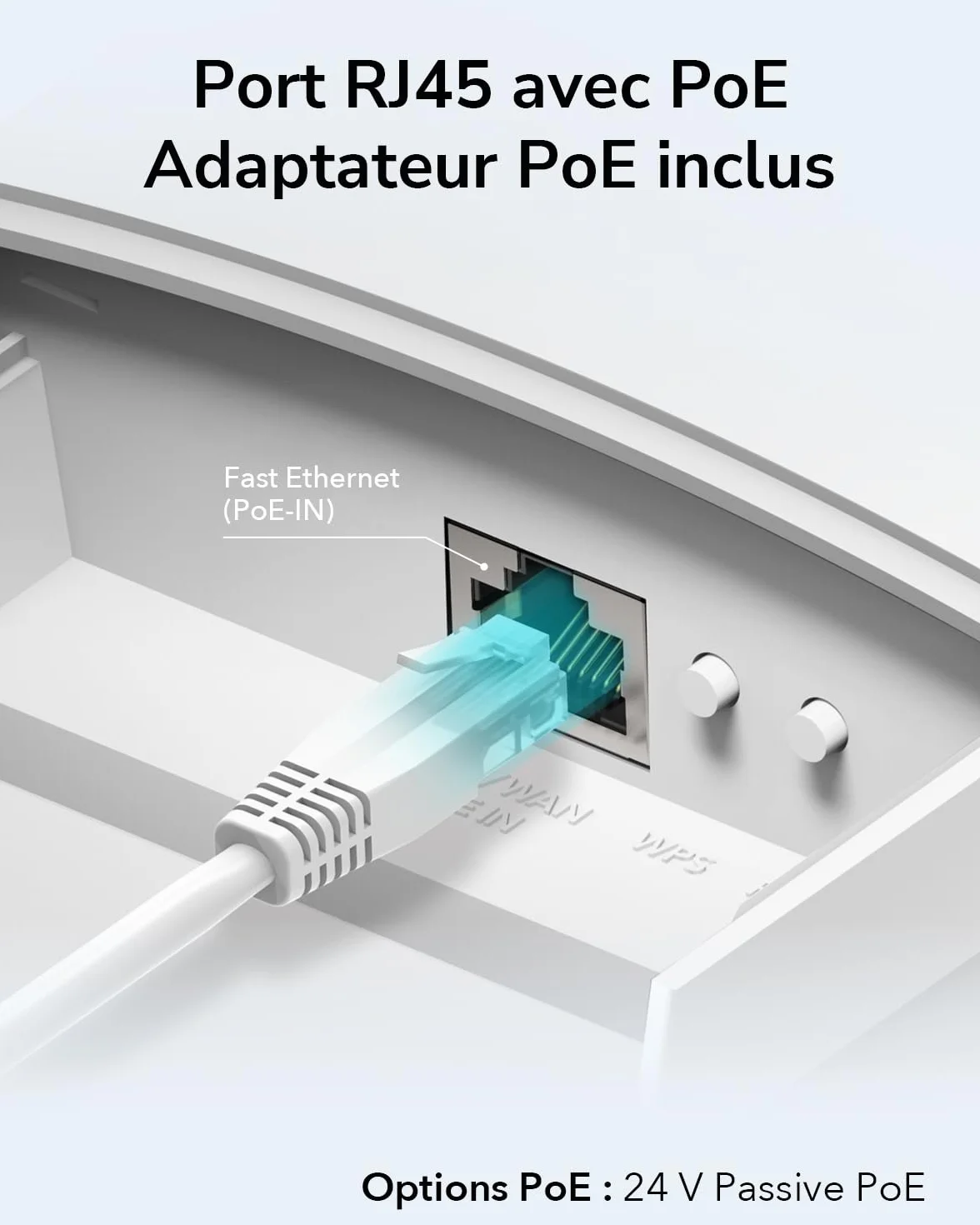 Point d'accès WiFi extérieur Cudy AC1200 IP65 PoE MU-MIMO AP1200