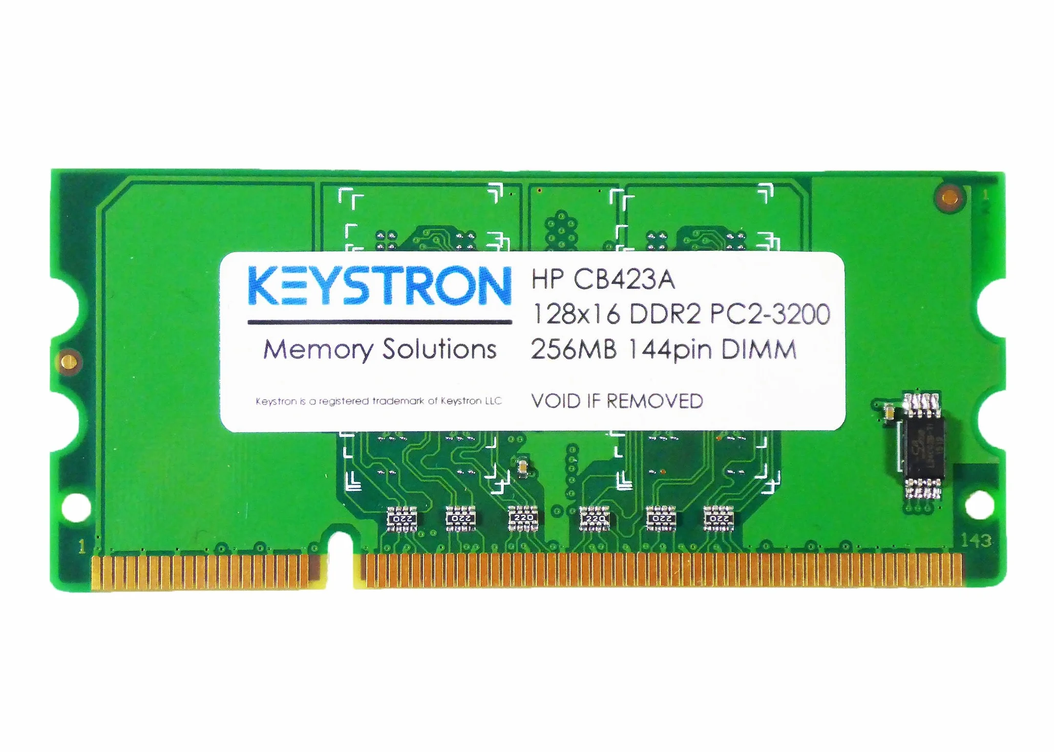 Mémoire DDR2 256 Mo CB423 A 144-pin DIMM pour HP Laserjet P2015