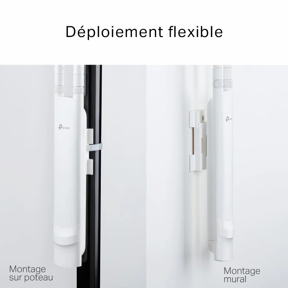TP-Link Omada EAP225-Outdoor Point d'accès WiFi 5 AC1200 extérieur IP65