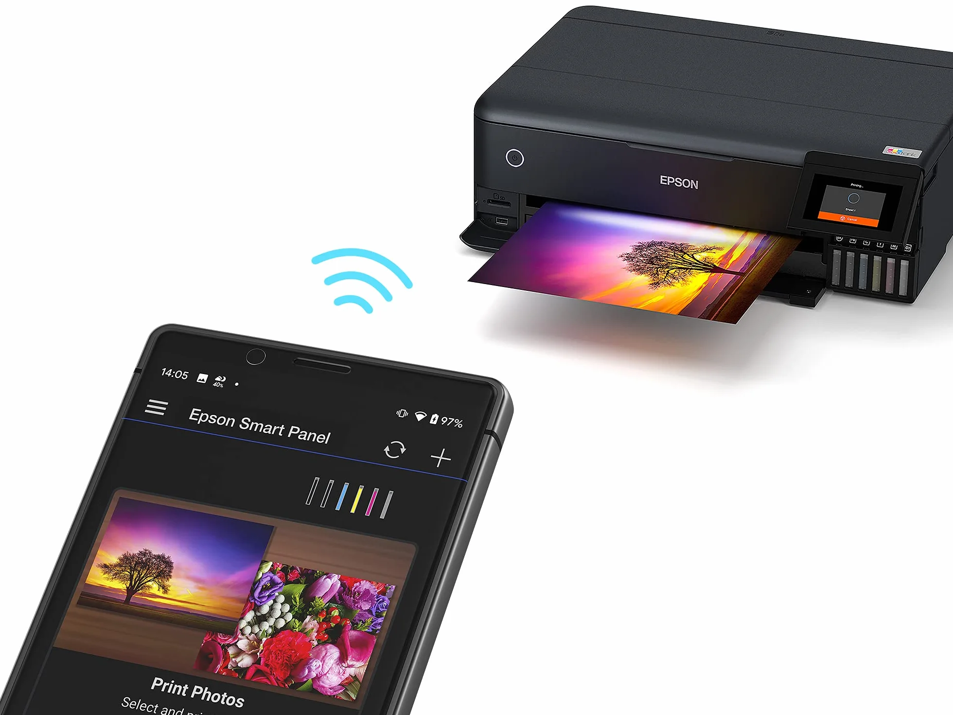 Epson EcoTank L8180 Jet d'encre A3 5760 x 1440 DPI WiFi
