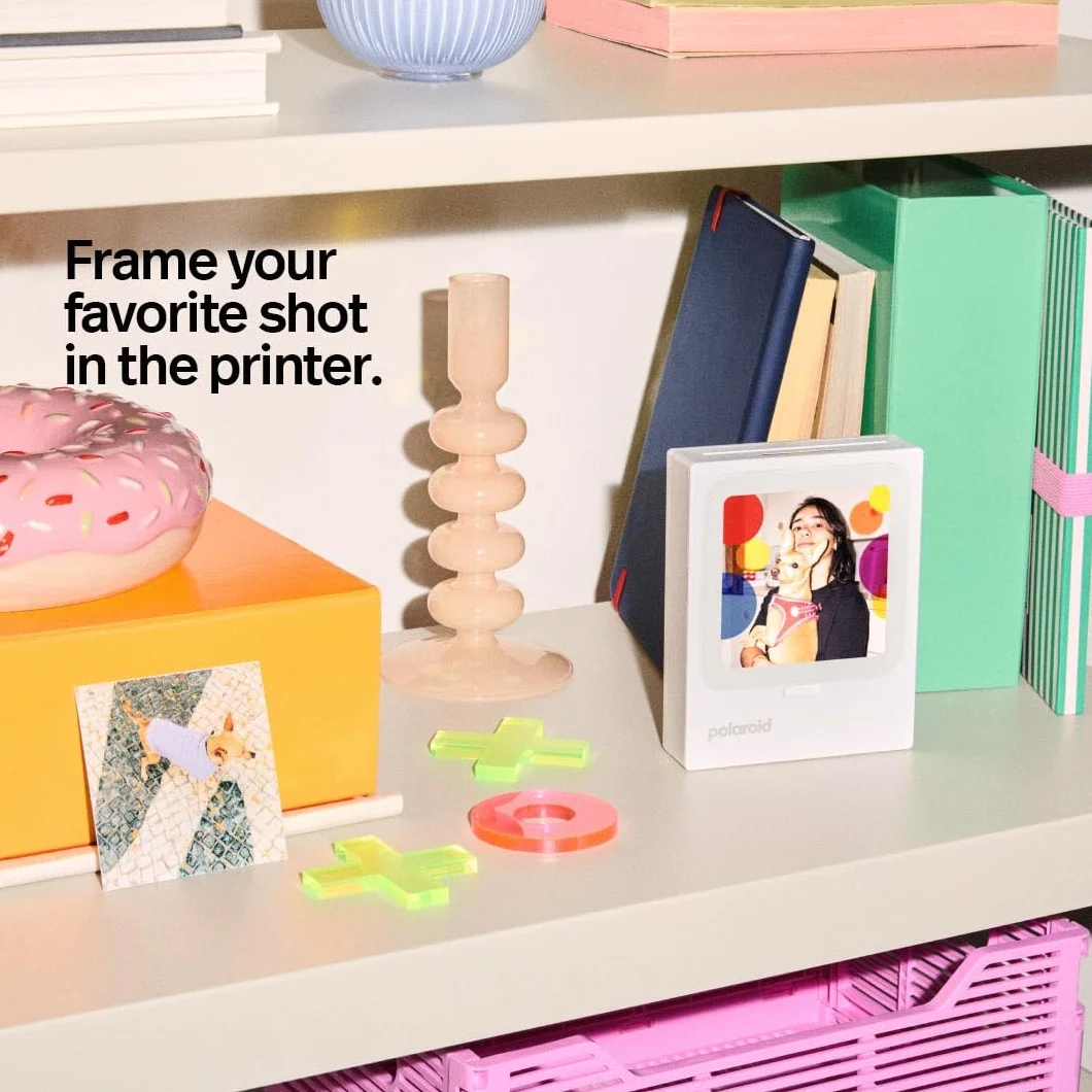 Polaroid Hi-Print 3x3 Imprimante Photo Bluetooth de Poche Blanche 60 Feuilles