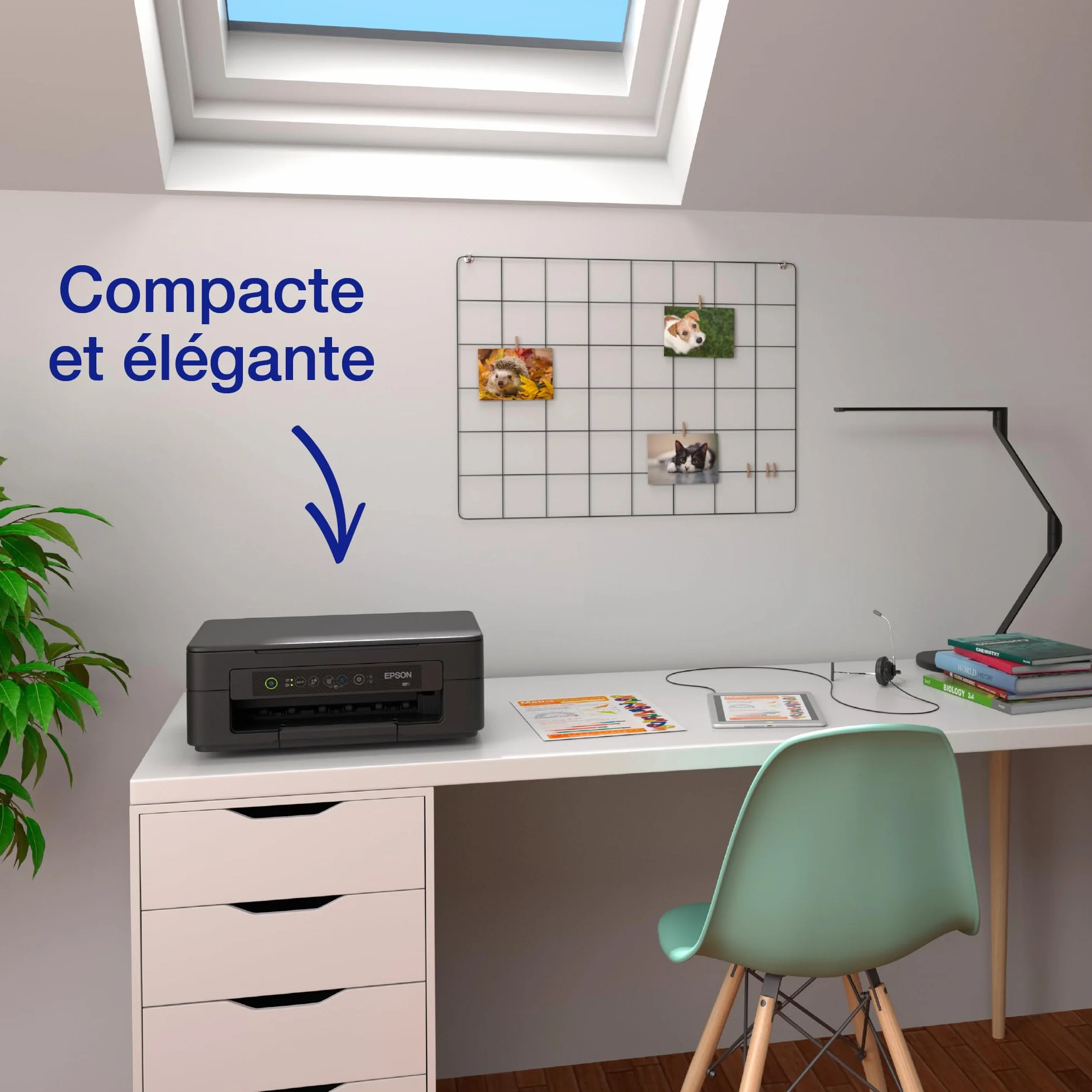 Epson Expression Home XP-2200 Imprimante 3-en-1 WiFi Direct Ultra-compacte