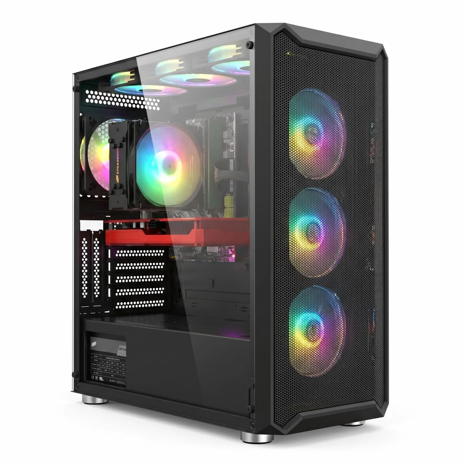PC Gamer Fixe Core i7-11700KF 5 GHz RTX 3070 8Go GDDR6 32Go DDR4 RAM 2To SSD WiFi6 BT 5.0 Windows 11 Pro