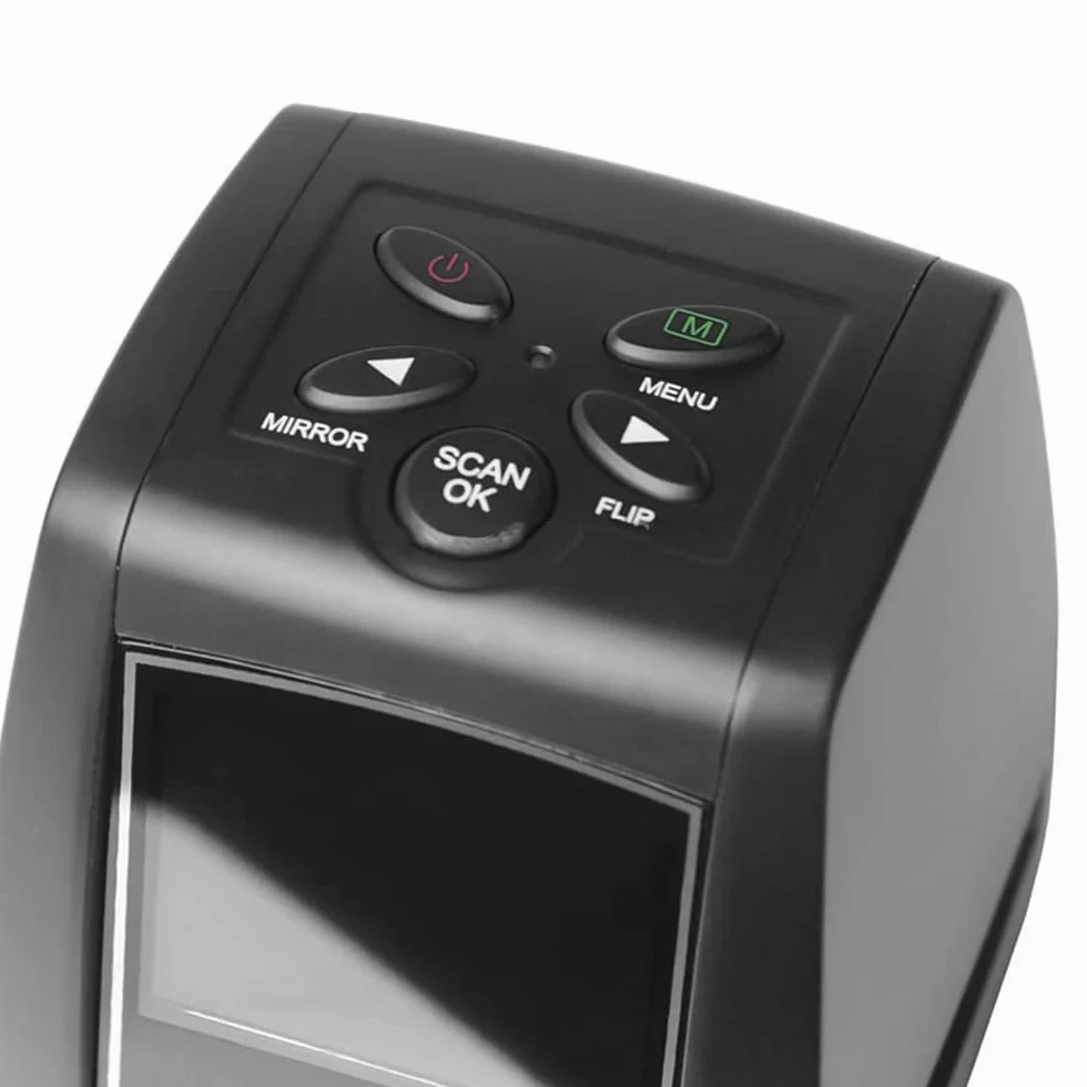 Scanner de Films et Diapositives avec écran LCD 2,4 Pouces pour Négatifs JPEG