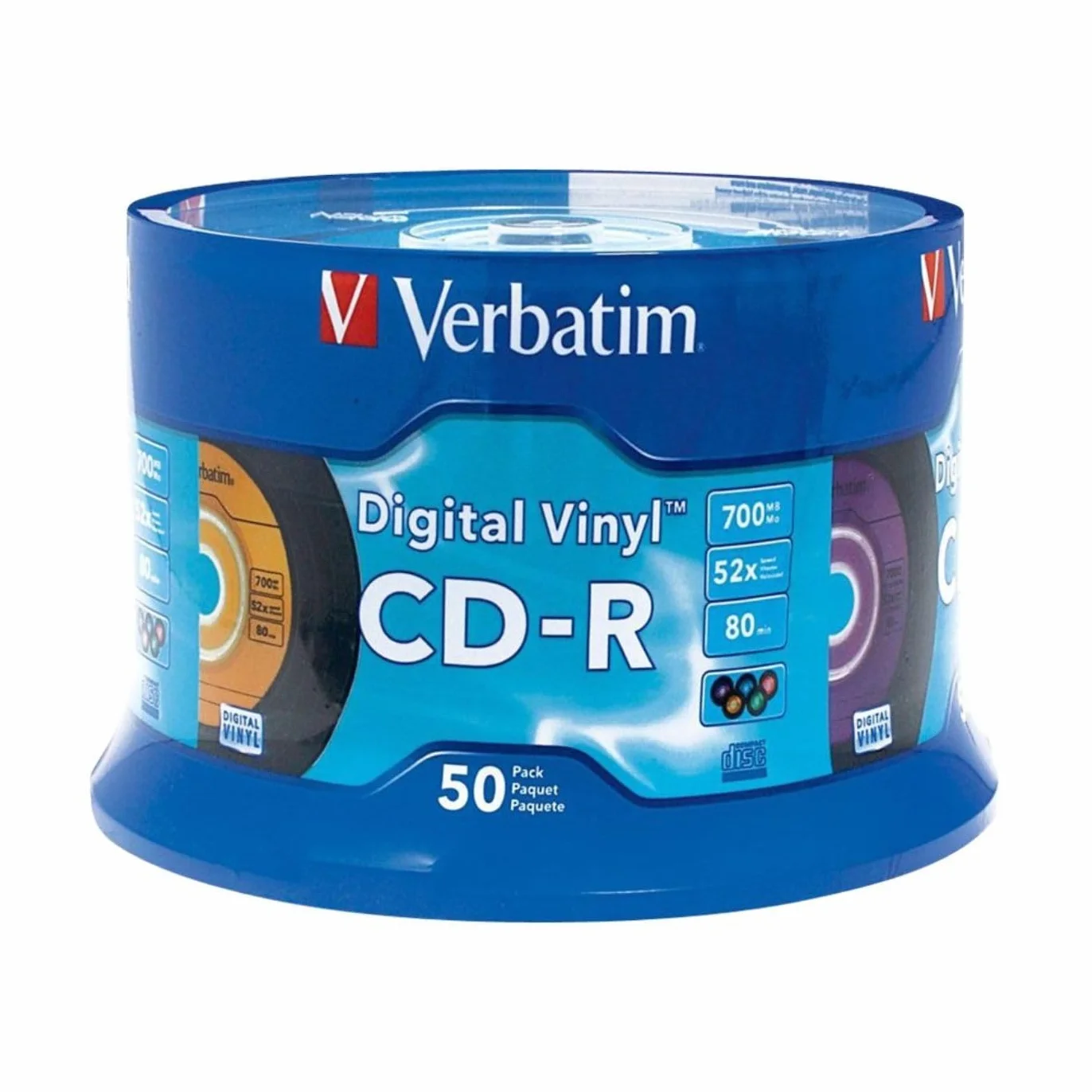 Verbatim CD-R 80min 52X Surface Vinyle 50 sztuk