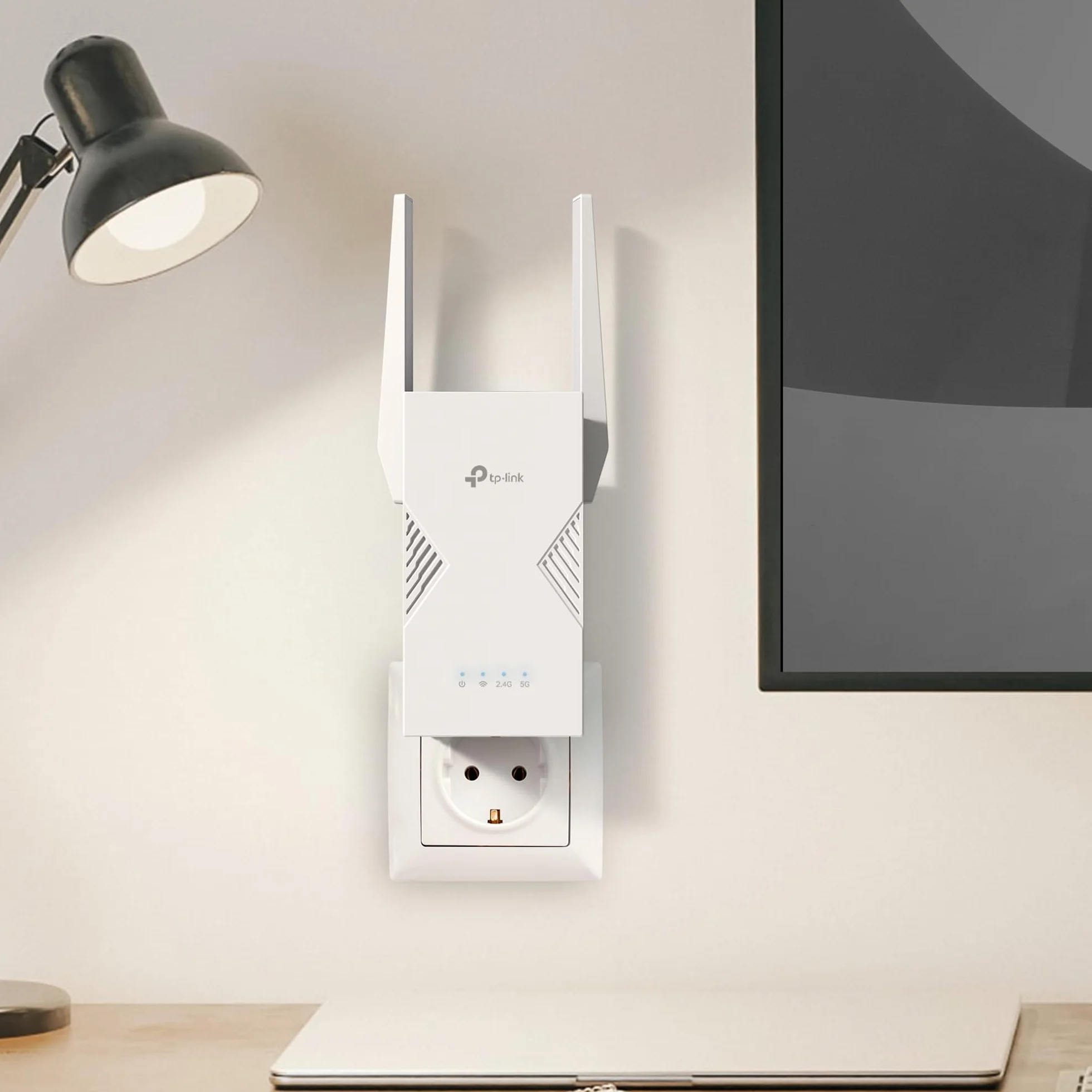 TP-Link Répéteur WiFi 7 Mesh BE3600 Bi-Bande RE235BE, 2.5 Gigabit, MU-MIMO, EasyMesh