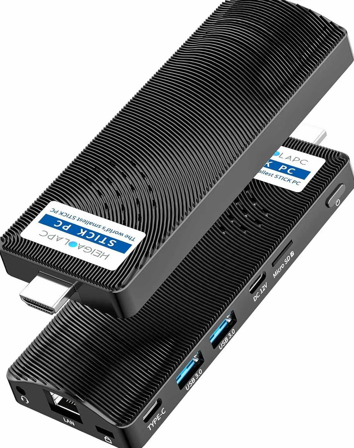 Mini PC Stick Win 11 Pro, Celeron J4125 8GB RAM 128GB SSD 2.7 GHz, Fanless, 4K 60Hz, WiFi BT 5.2