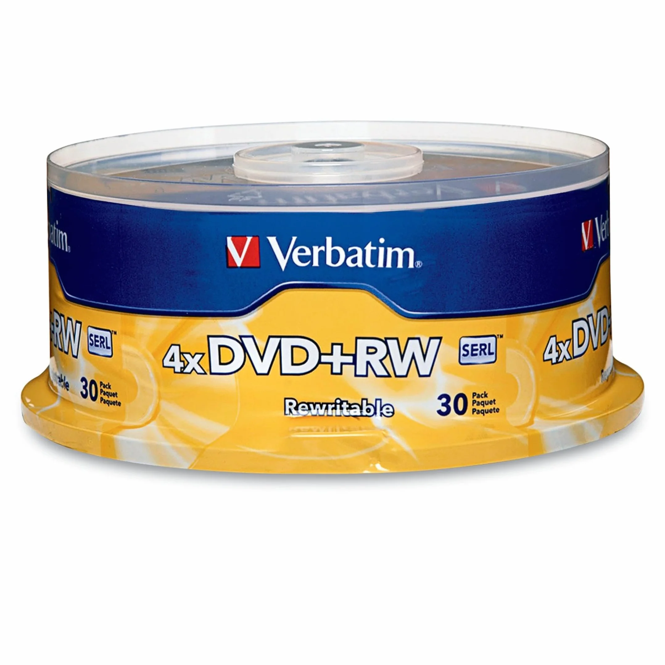 Verbatim DVD+RW 4.7GB 4X 30pk Spindle