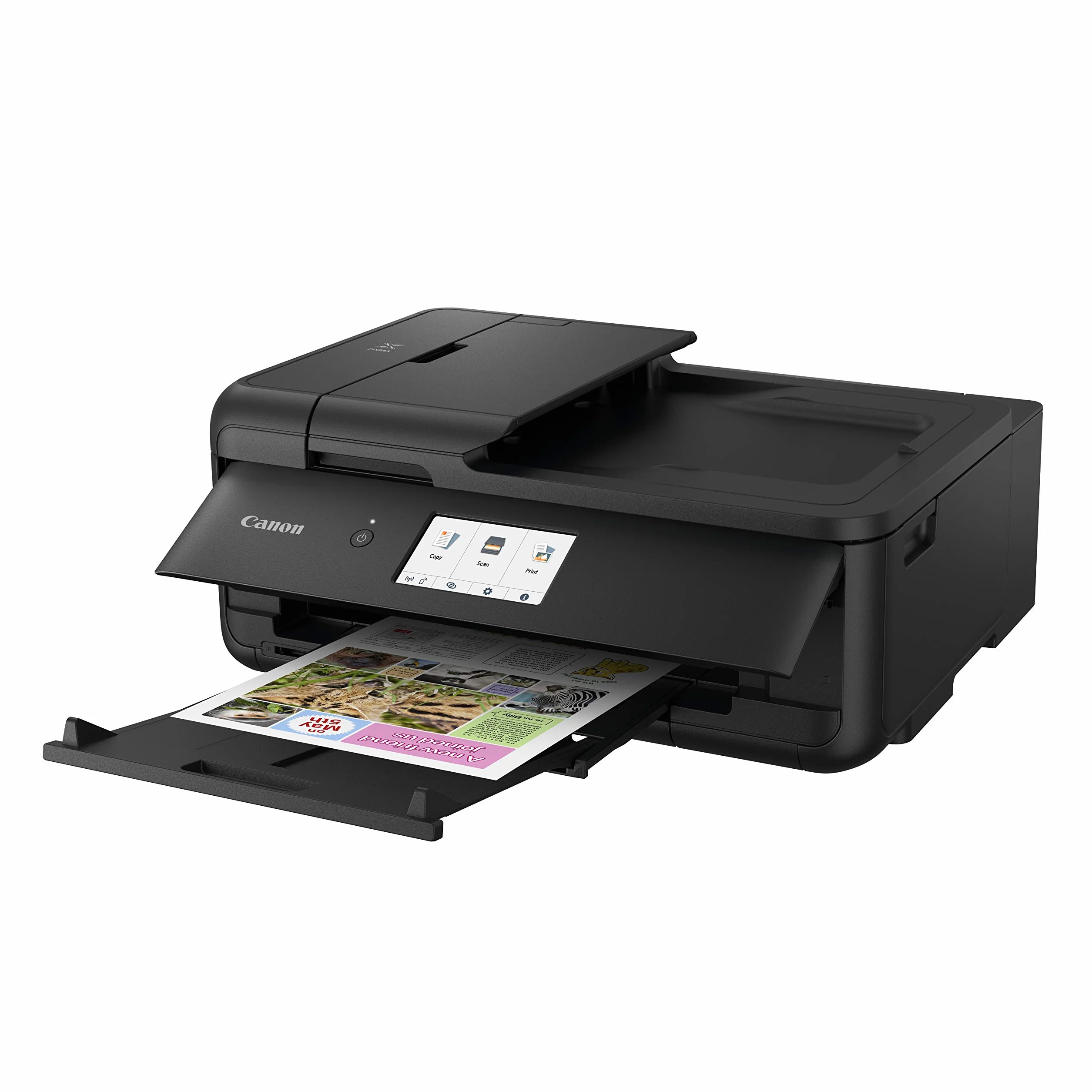 Canon PIXMA TS9550a Imprimante Multifonction Jet d’Encre Couleur A3 A4 WiFi LAN Noir