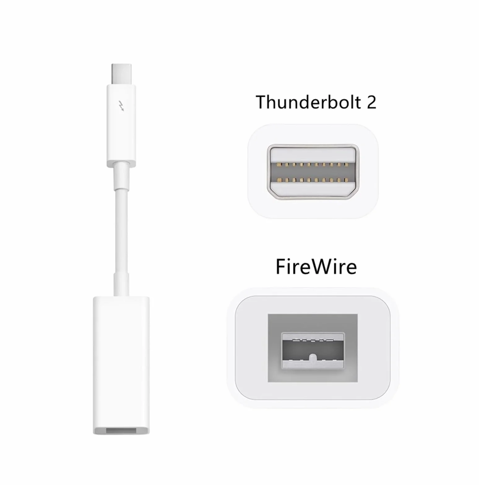 Adaptateur Thunderbolt 2 vers FireWire 800 Compatible Mac 1394B