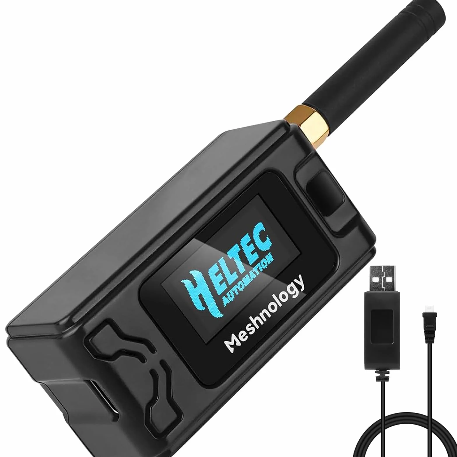 ESP32 LoRa V3 SX1262 placa de desarrollo 915 MHz antena 1100 mAh batería funda cable USB Mesh Tastic Arduino LoRaWAN IOT N30